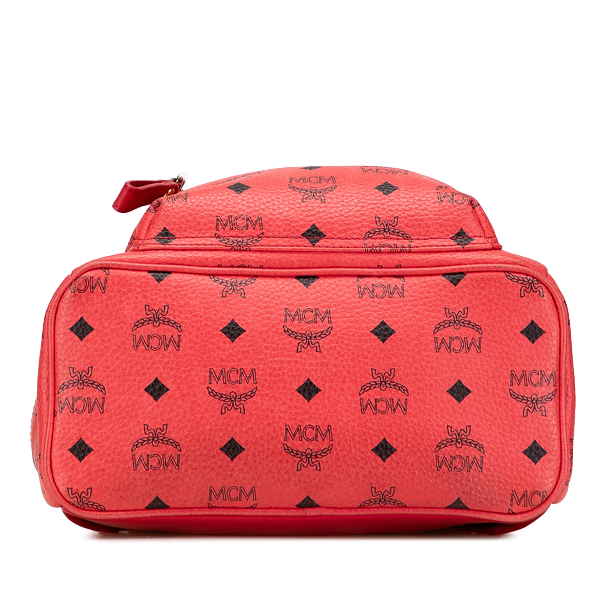 MCM Mini Visetos Coated Canvas Stark Backpack