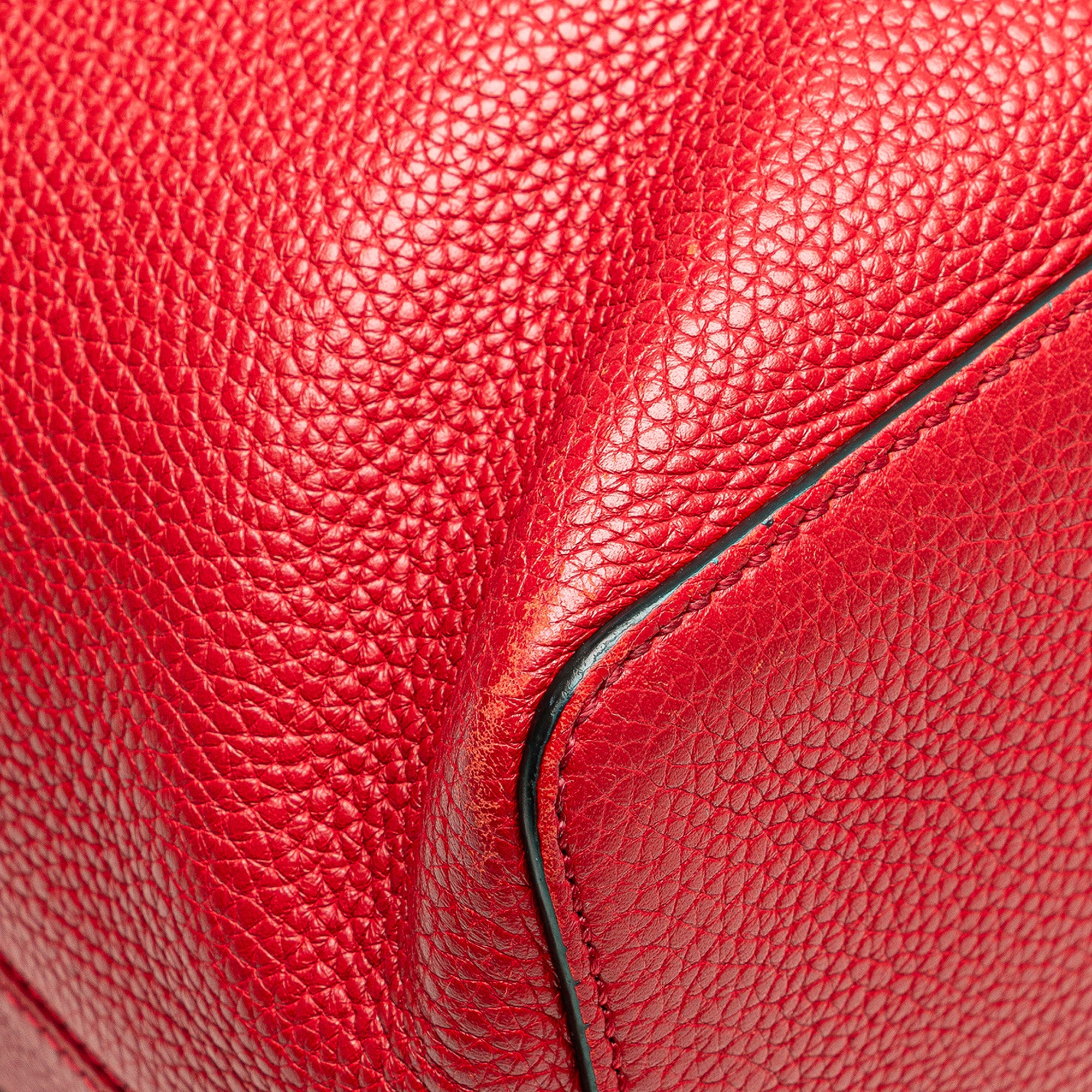 Gucci Large Pebbled Calfskin Soho Convertible Hobo