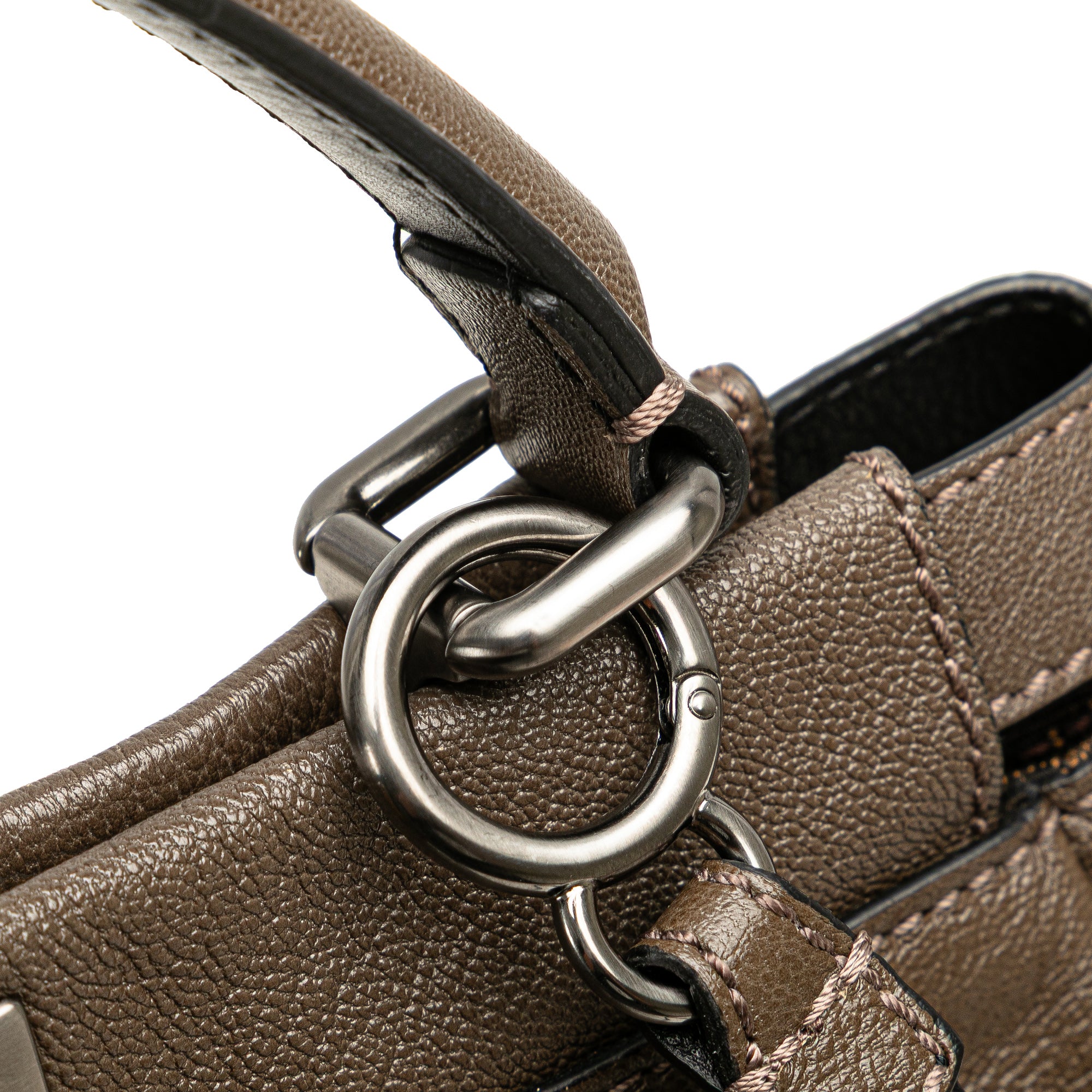 Fendi Medium Calfskin Peekaboo Iconic Satchel