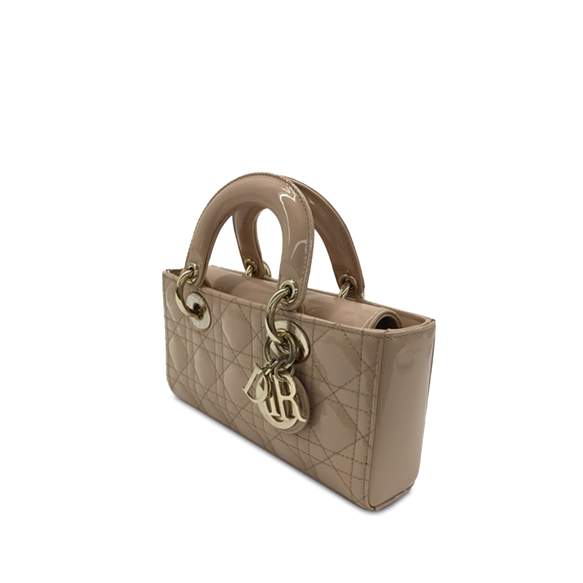 Dior Small Patent Cannage Lady D-Joy