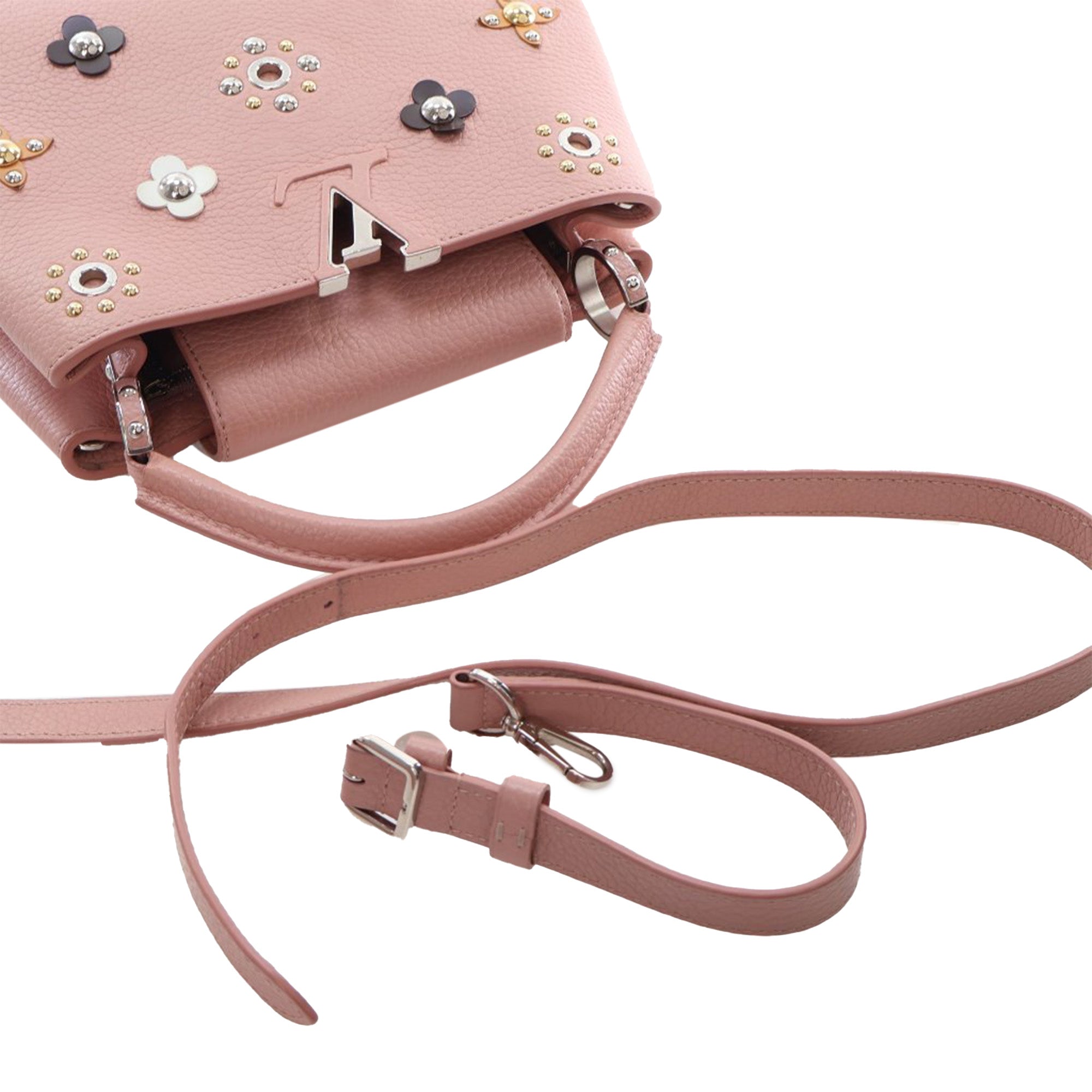 Louis Vuitton Taurillon Mechanical Flowers Capucines BB