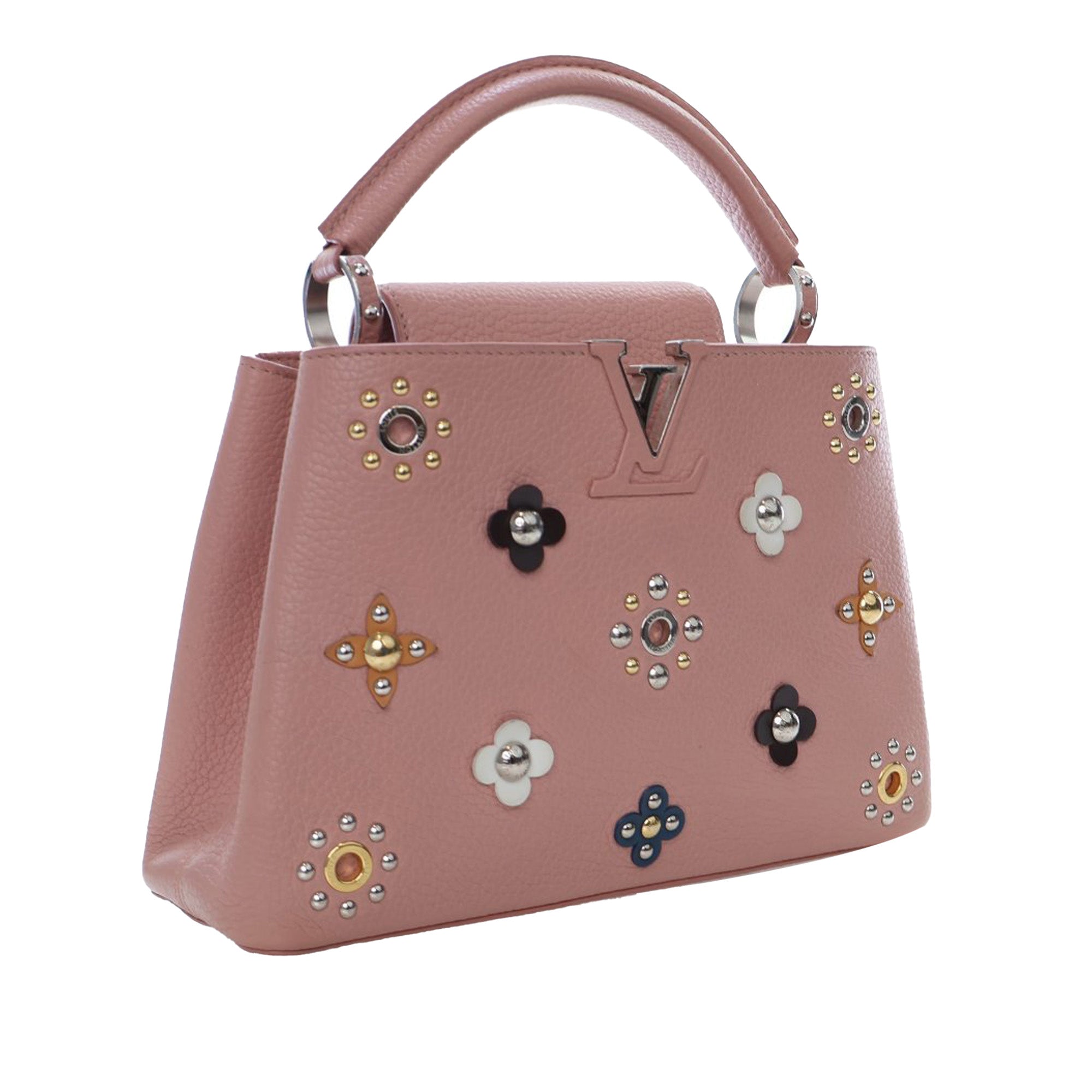 Louis Vuitton Taurillon Mechanical Flowers Capucines BB