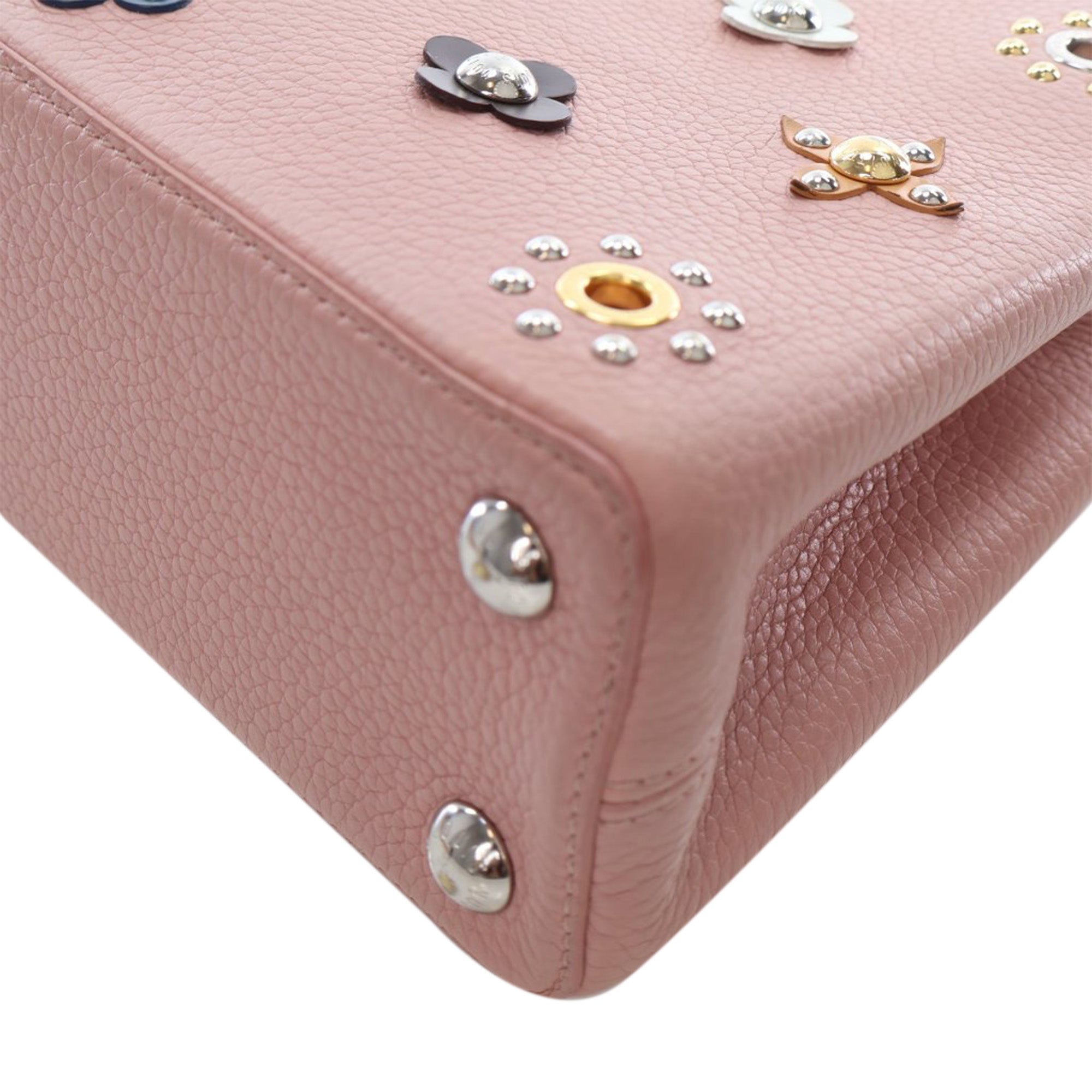 Louis Vuitton Taurillon Mechanical Flowers Capucines BB