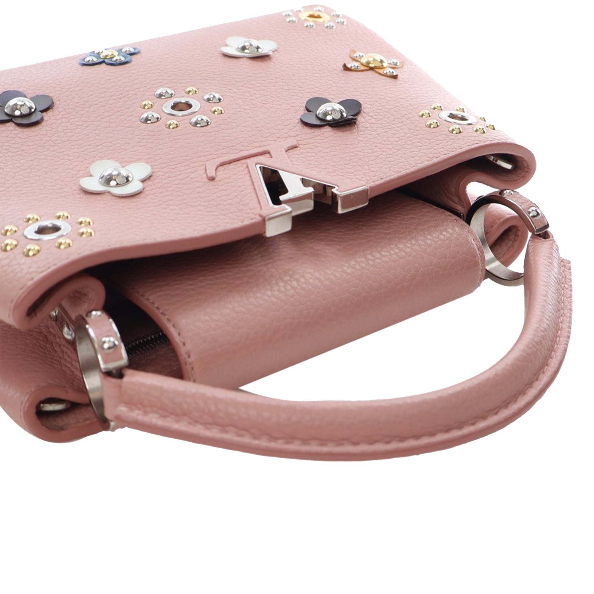Louis Vuitton Taurillon Mechanical Flowers Capucines BB
