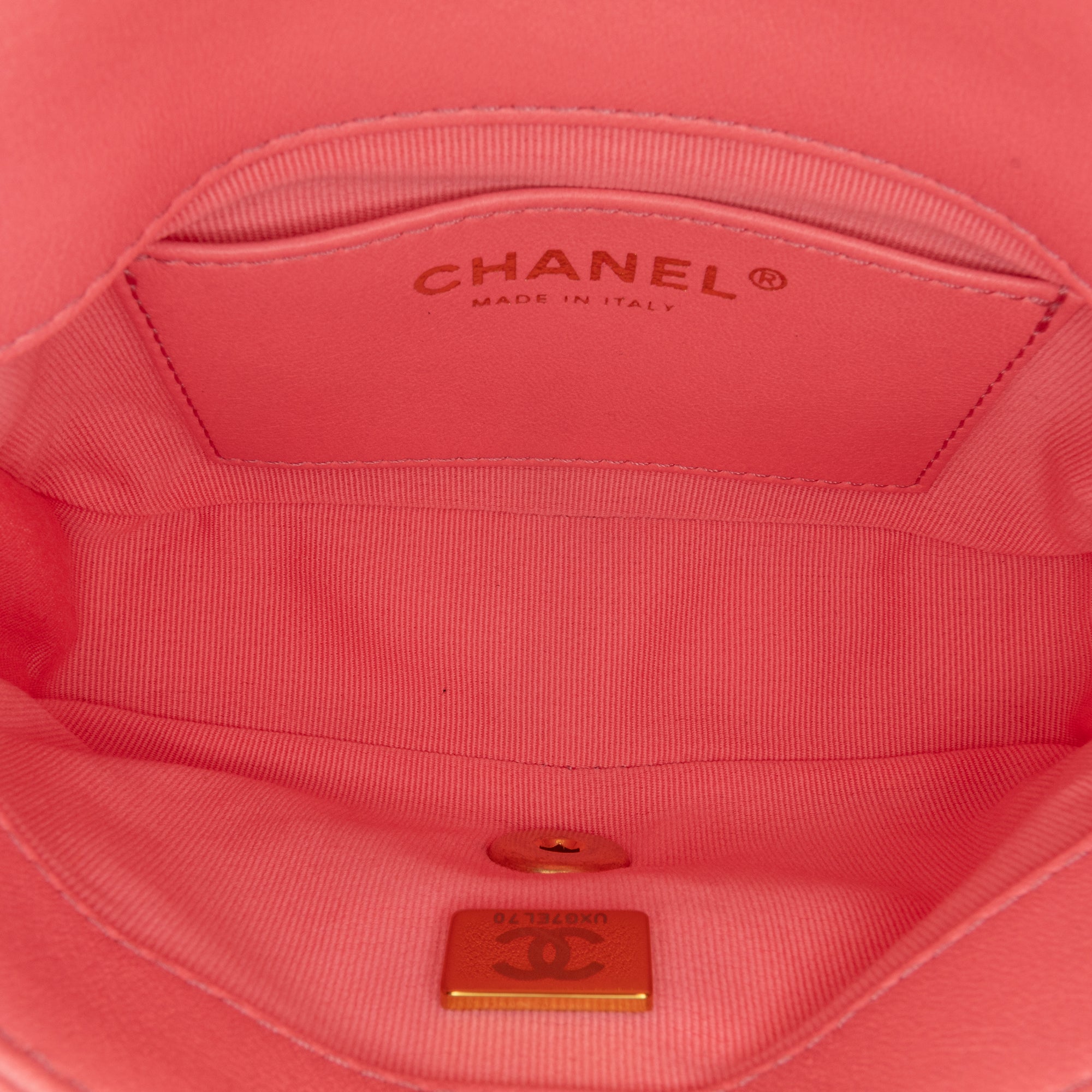 Chanel Mini Quilted Lambskin Funky Town Flap