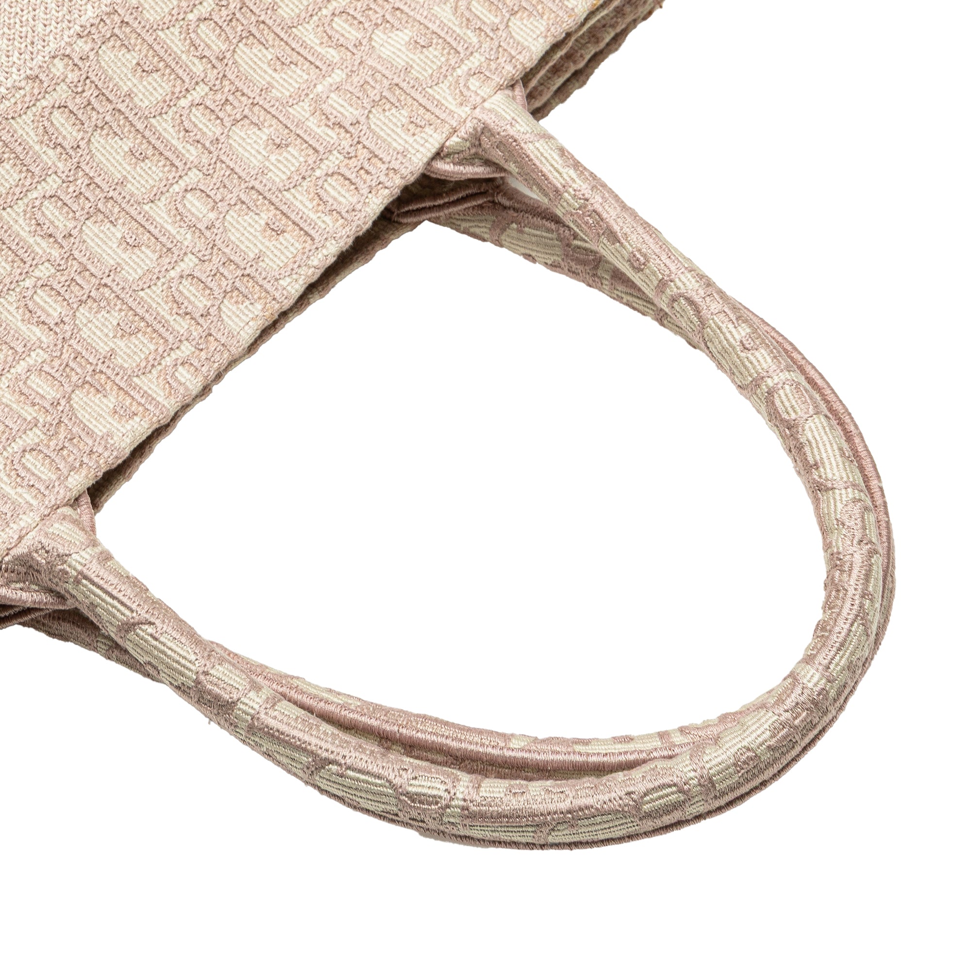Dior Medium Oblique Embroidered Canvas Book Tote