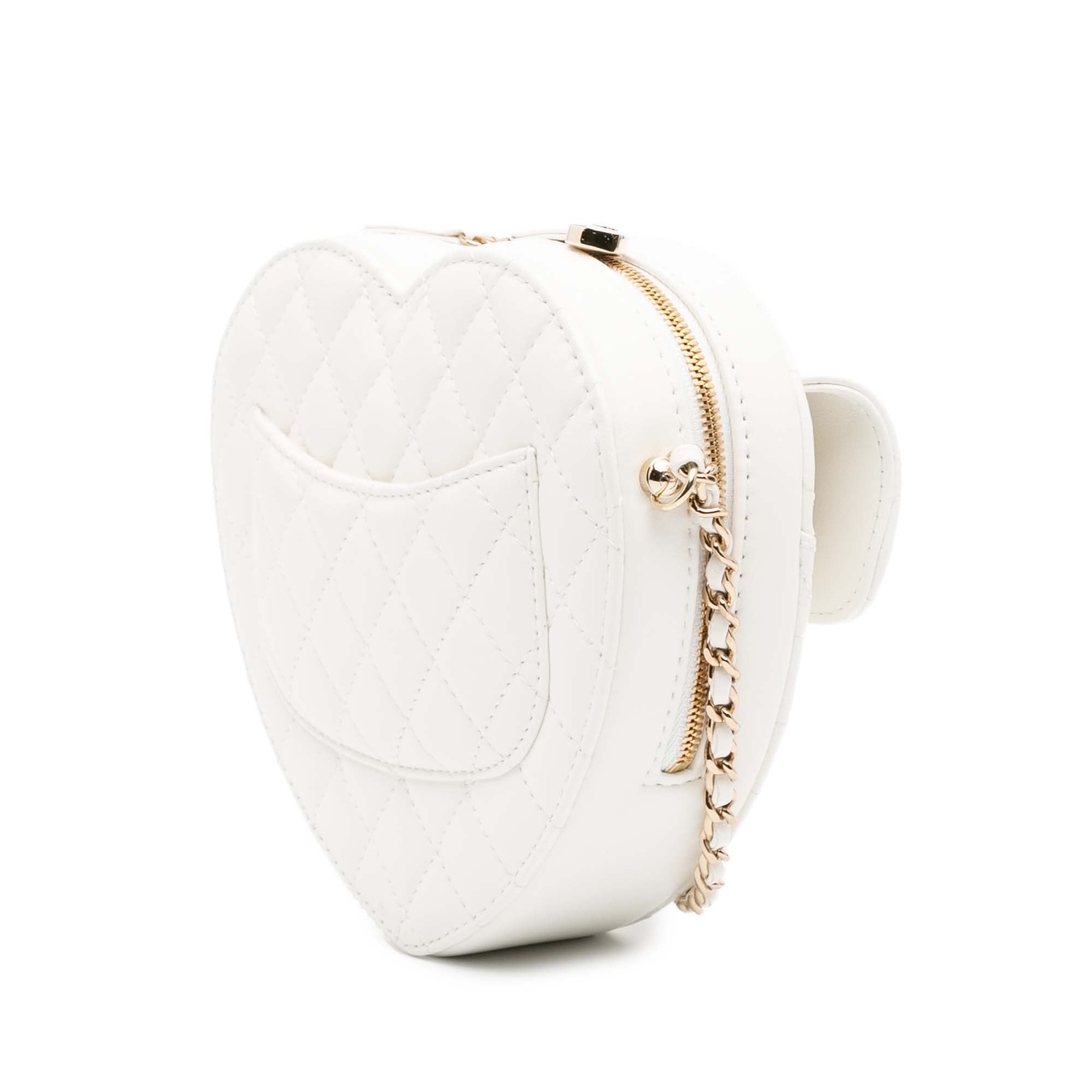 Chanel Lambskin CC in Love Heart Crossbody