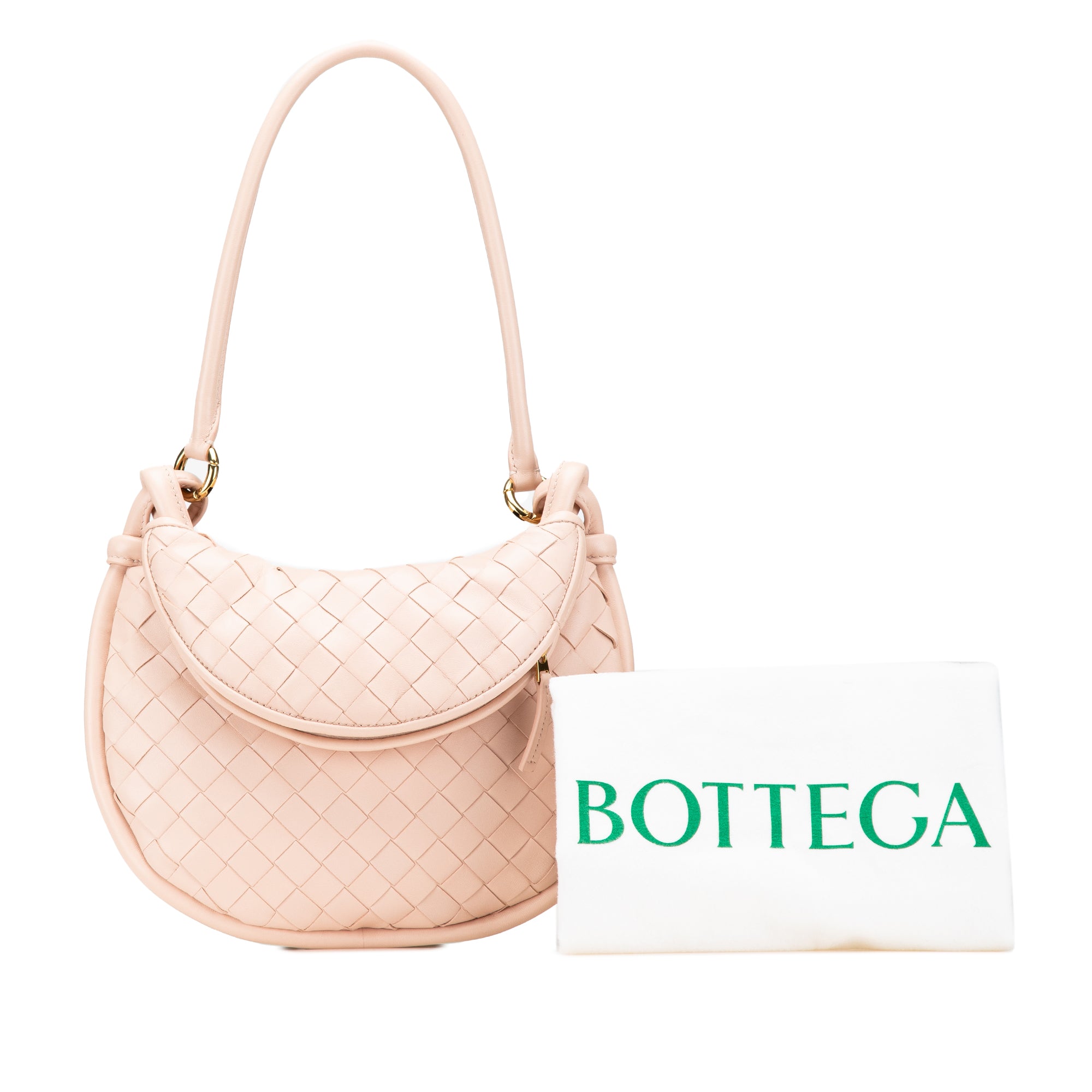 Bottega Veneta Small Nappa Intrecciato Gemelli Hobo