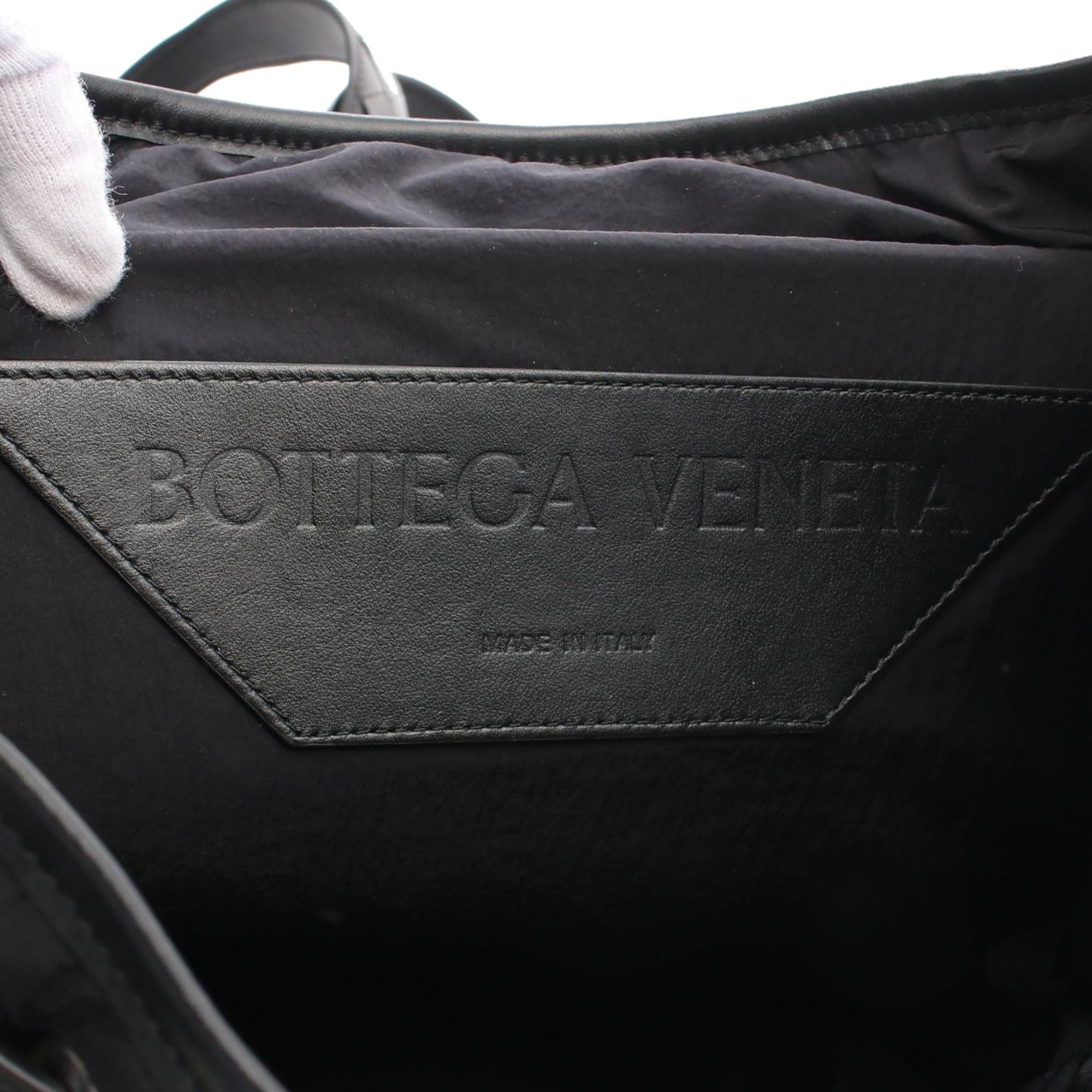 Bottega Veneta Intrecciato Trimmed Nylon Crossroad Backpack