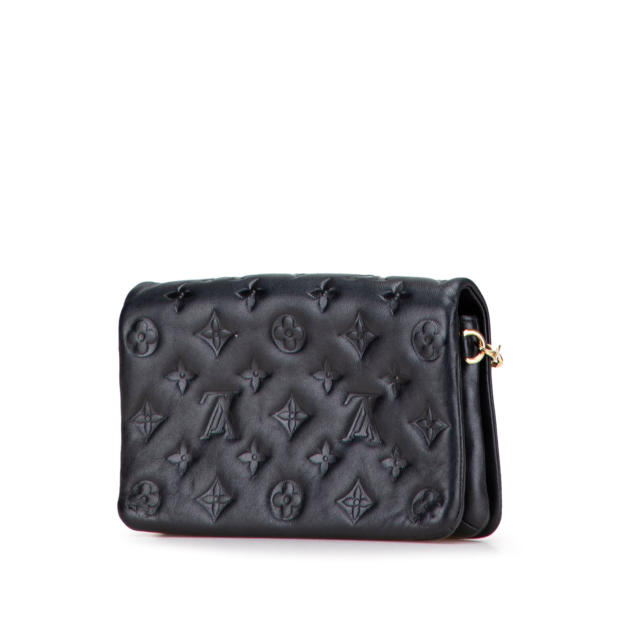 Louis Vuitton Monogram Embossed Pochette Coussin