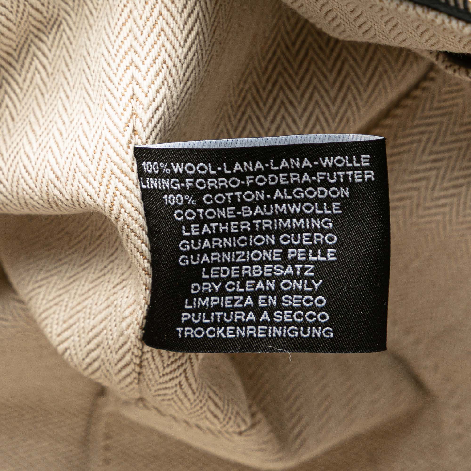 Hermès Small Wool Bride A Brac H Natte Case