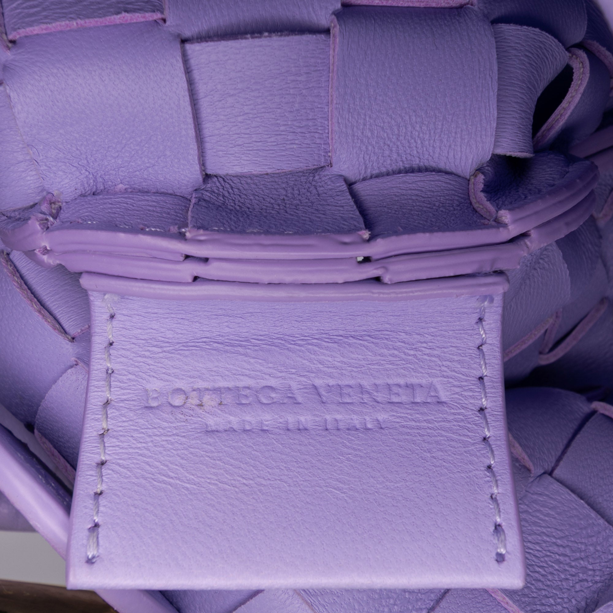 Bottega Veneta Baby Lambskin Intrecciato Sardine Bag
