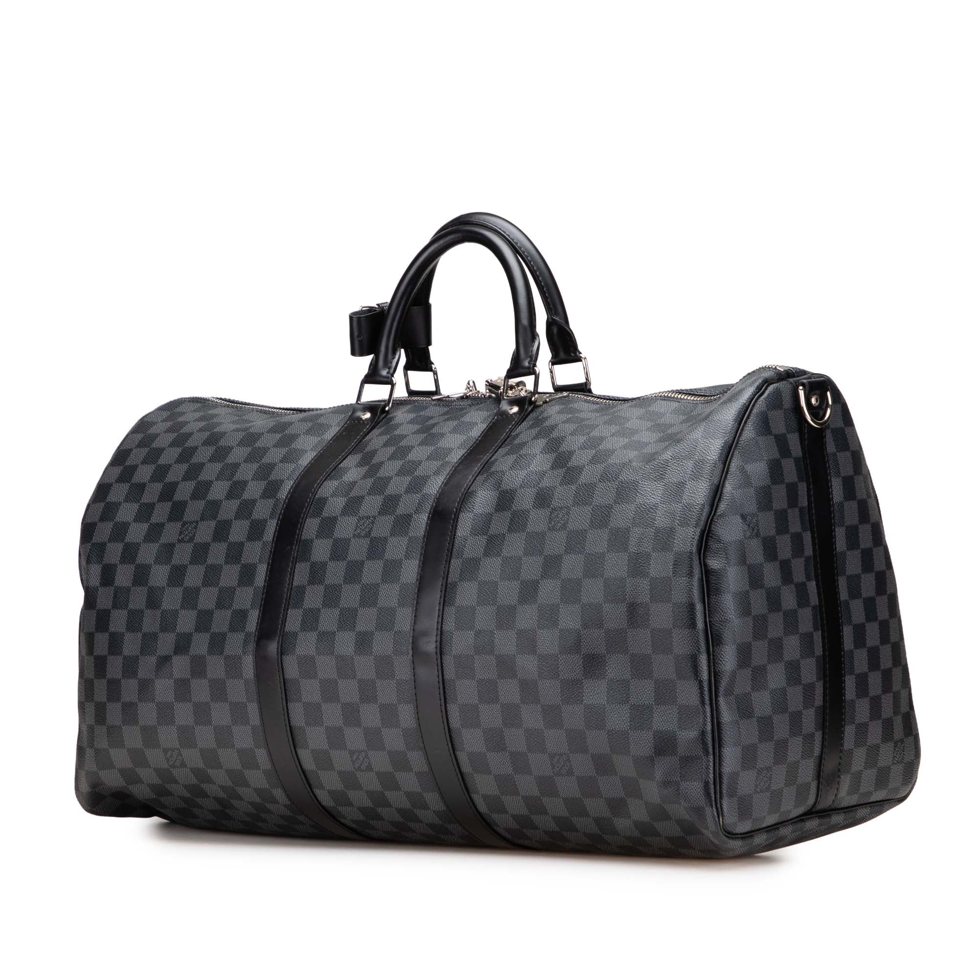 Louis Vuitton Damier Graphite Keepall Bandouliere 55