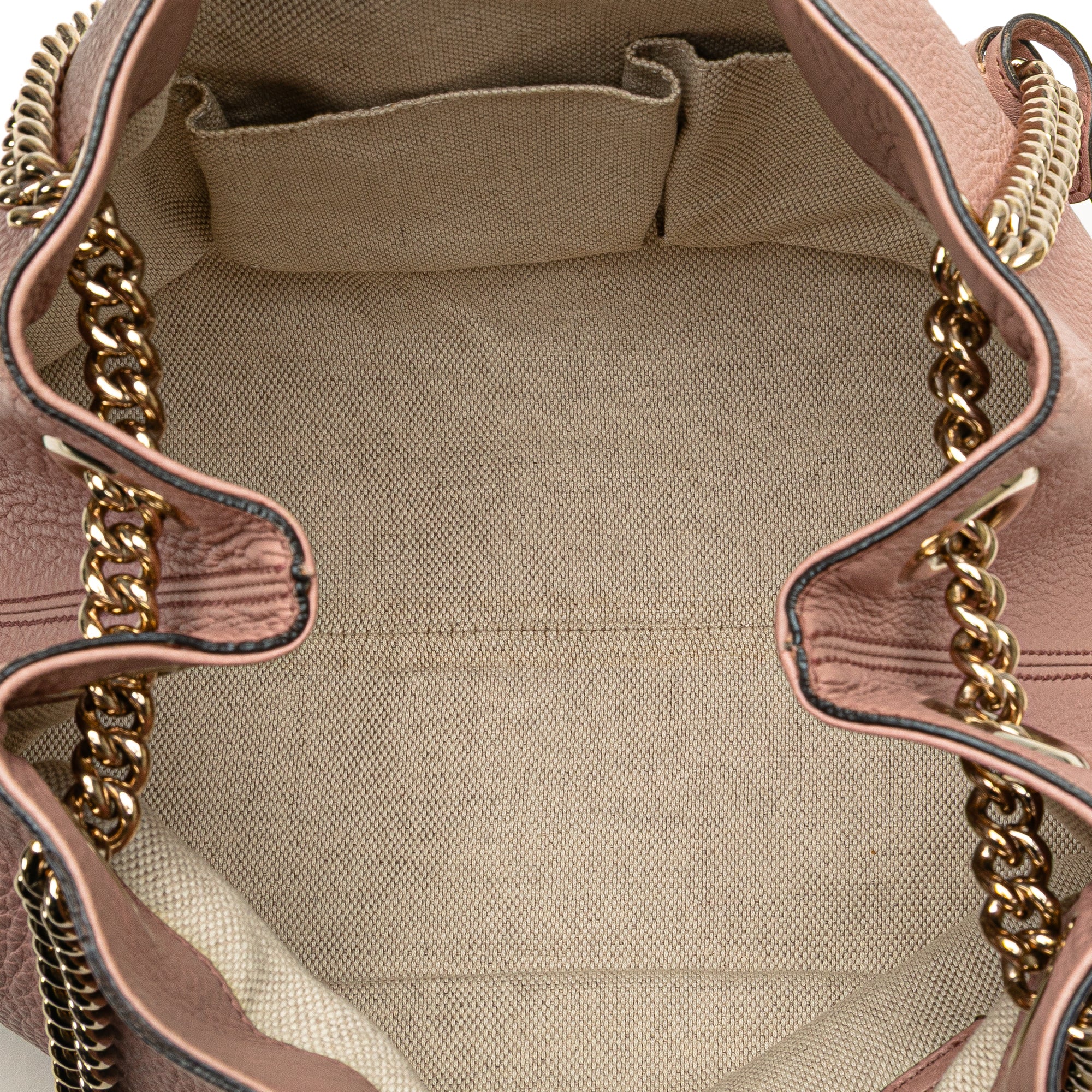 Gucci Medium Calfskin Soho Chain Tote