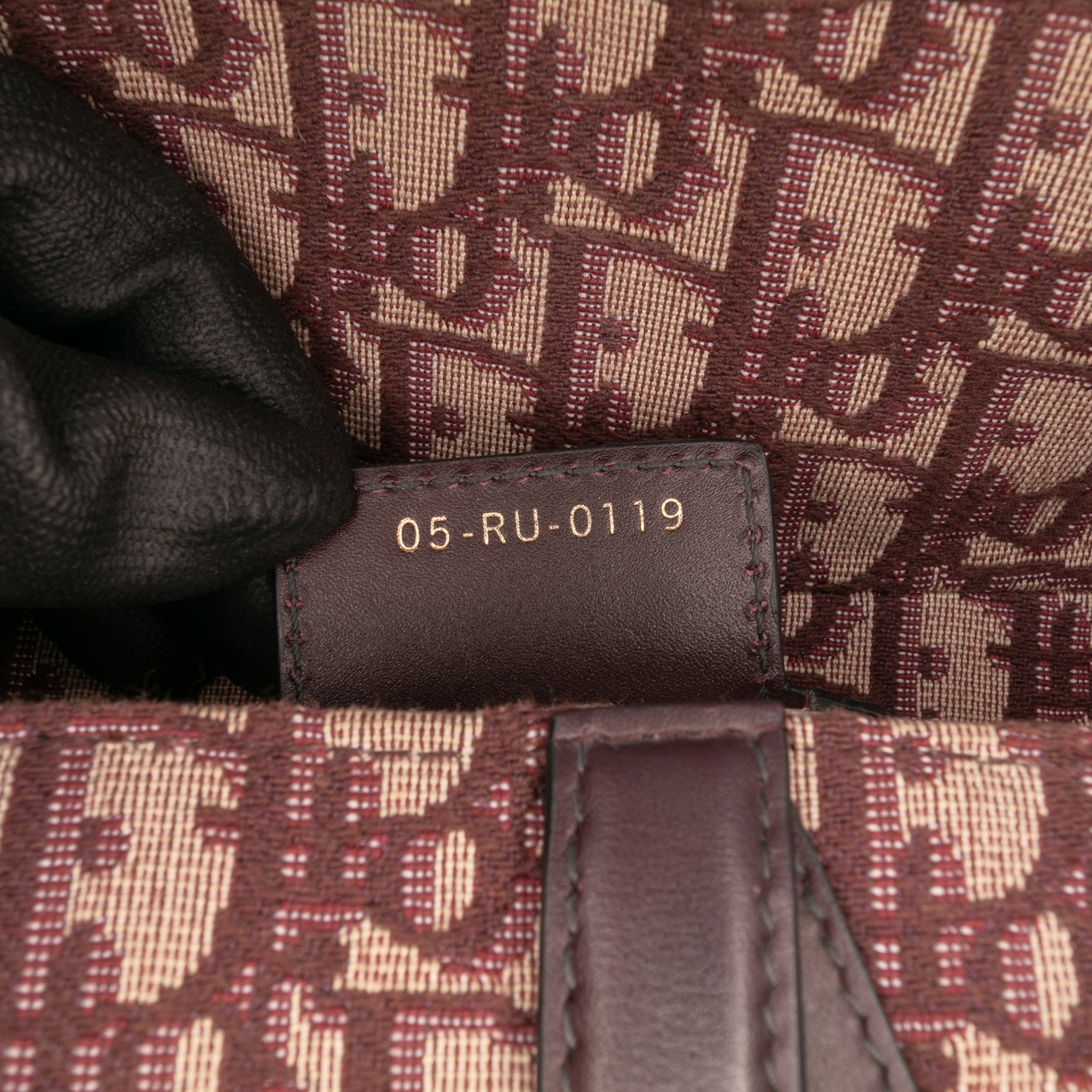 Dior Oblique Canvas Saddle Bag