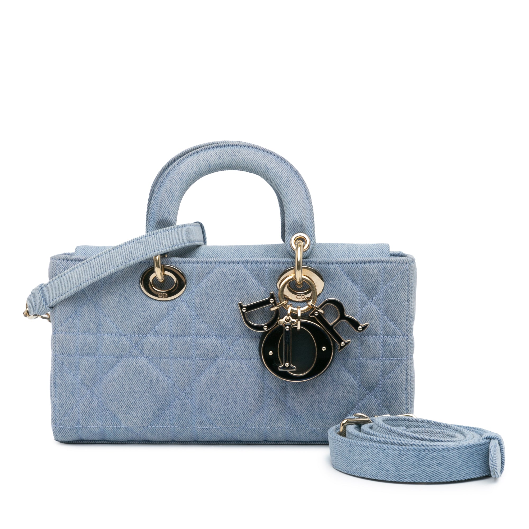 Dior Medium Denim Macrocannage Lady D Joy