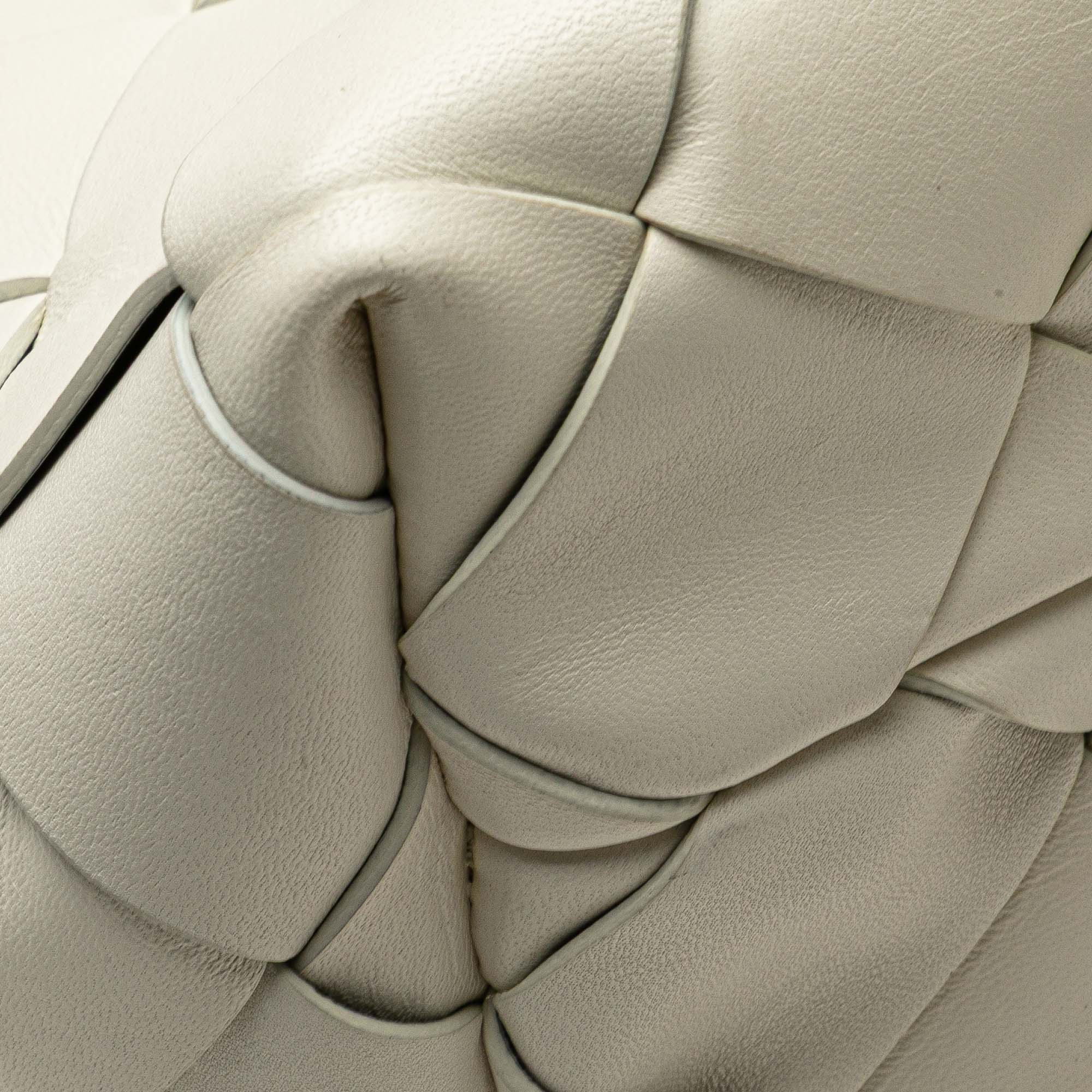 Bottega Veneta Small Lambskin Intrecciato Cabat Tote