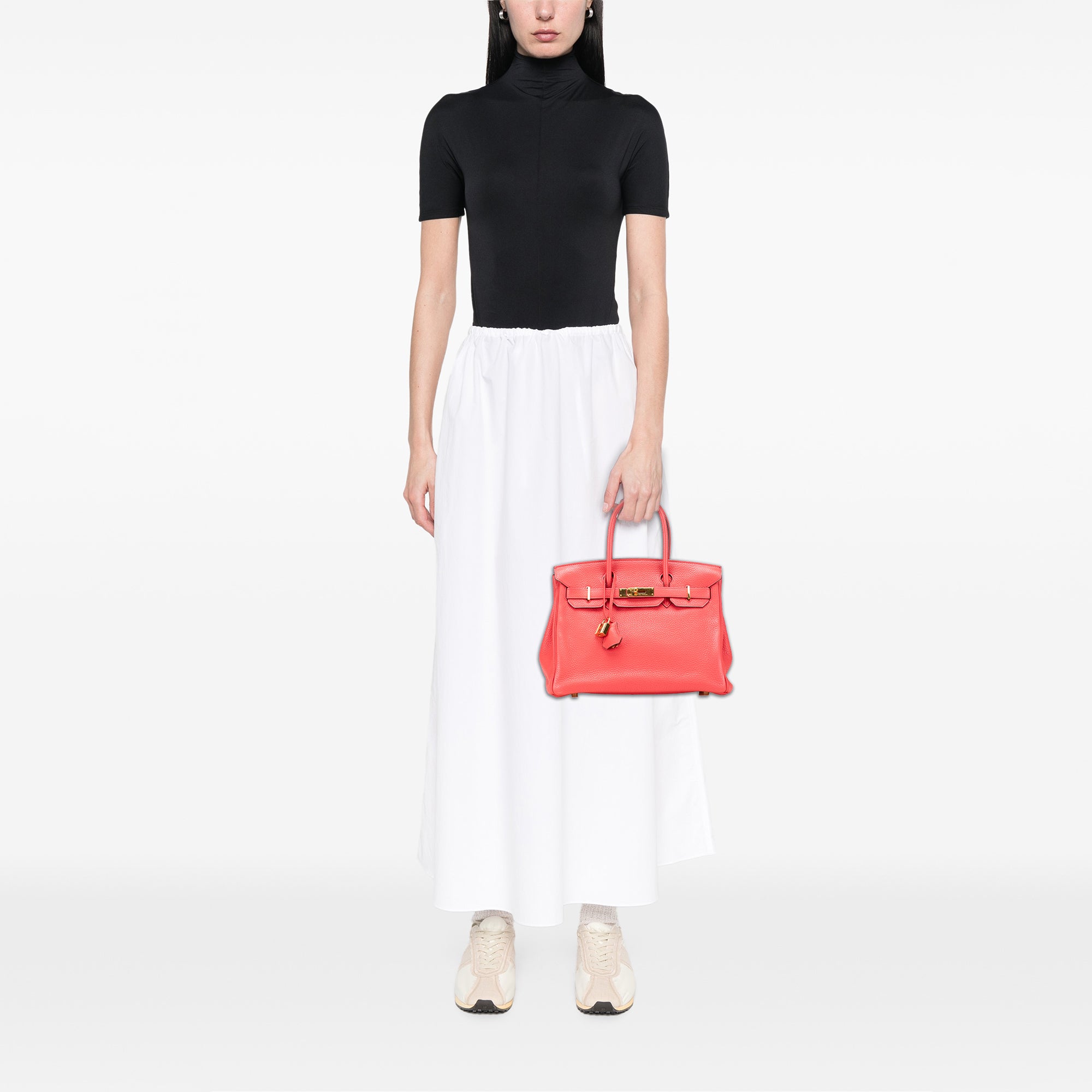 Hermès Clemence Birkin Retourne 30