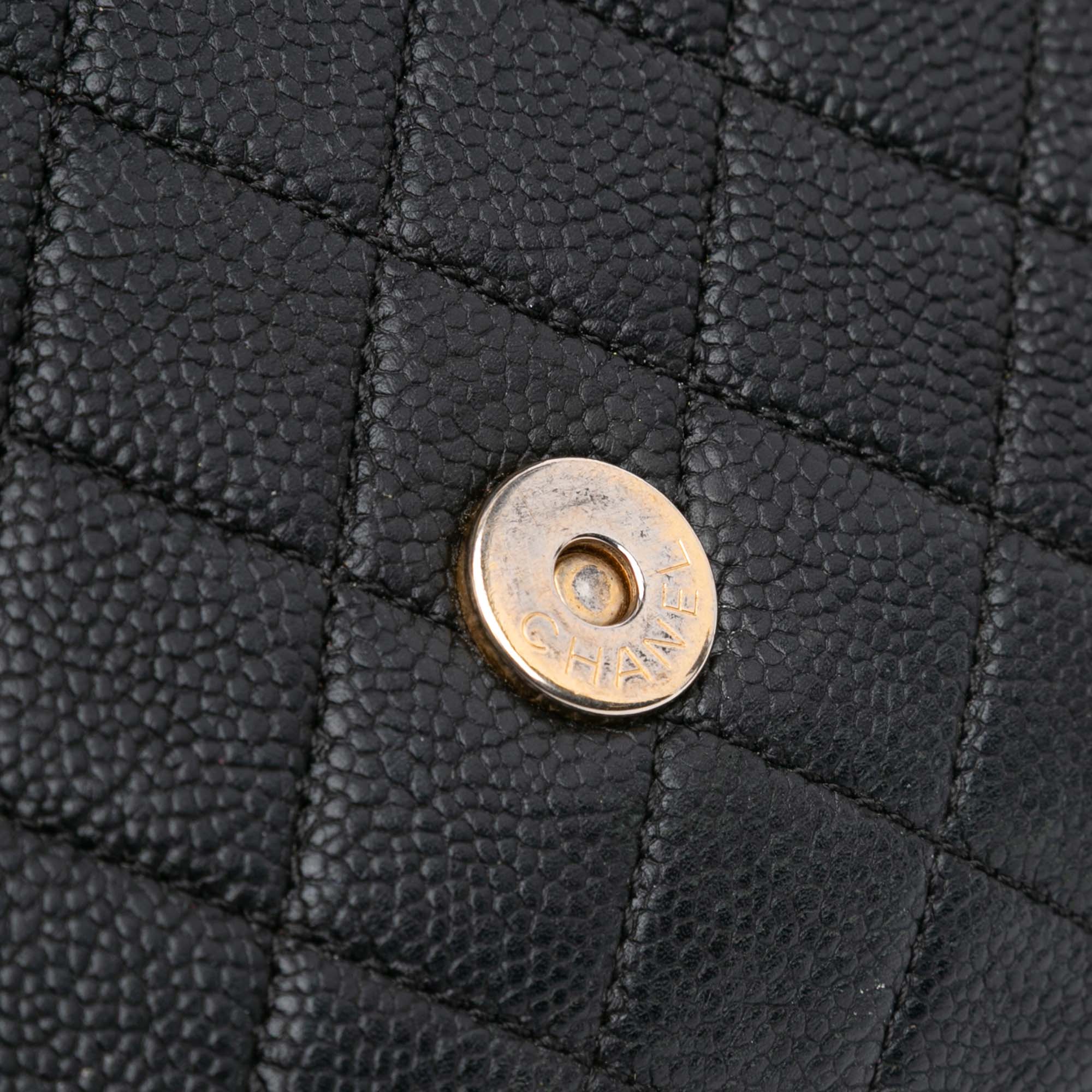 Chanel Medium Caviar CC Filigree Flap