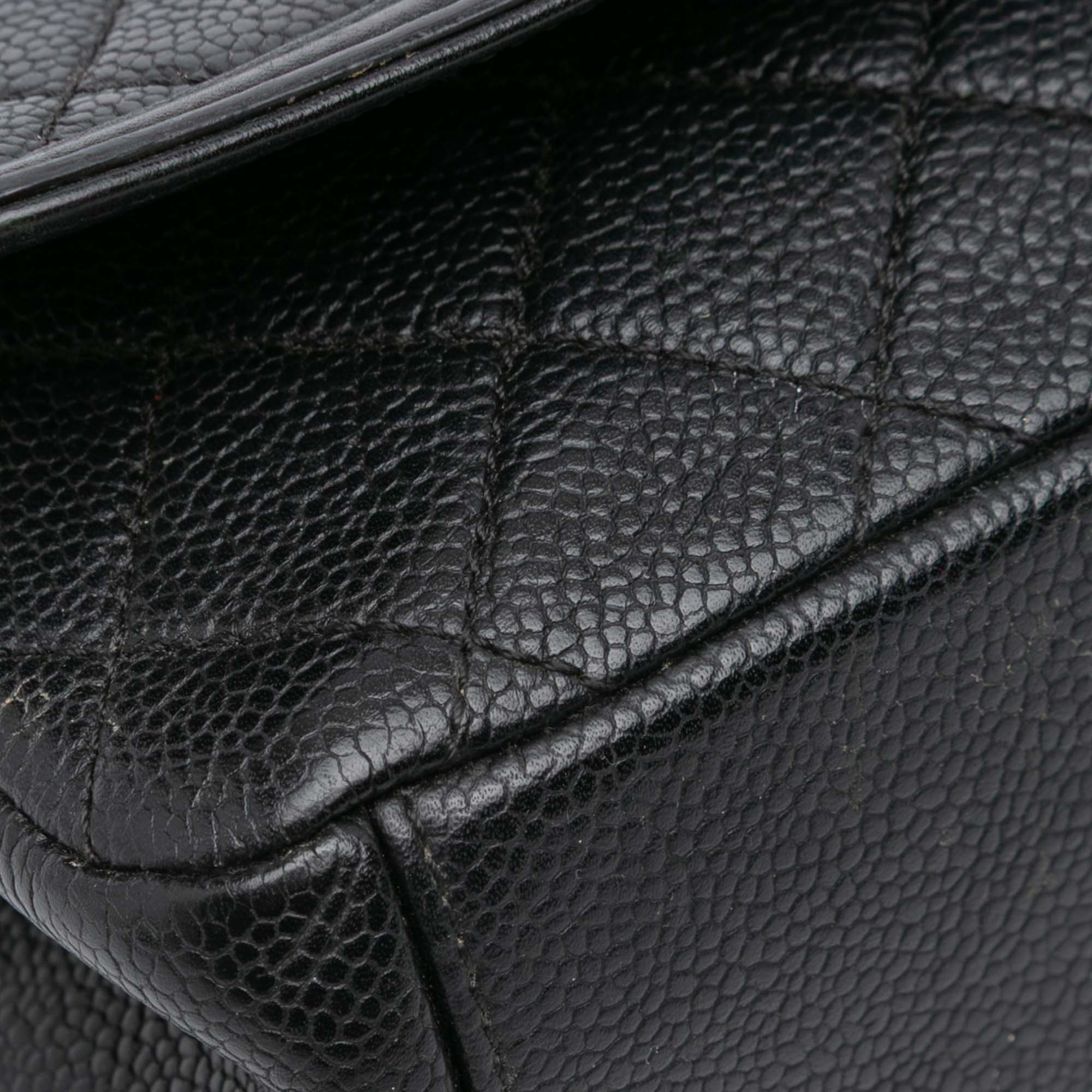 Chanel Medium Caviar CC Filigree Flap