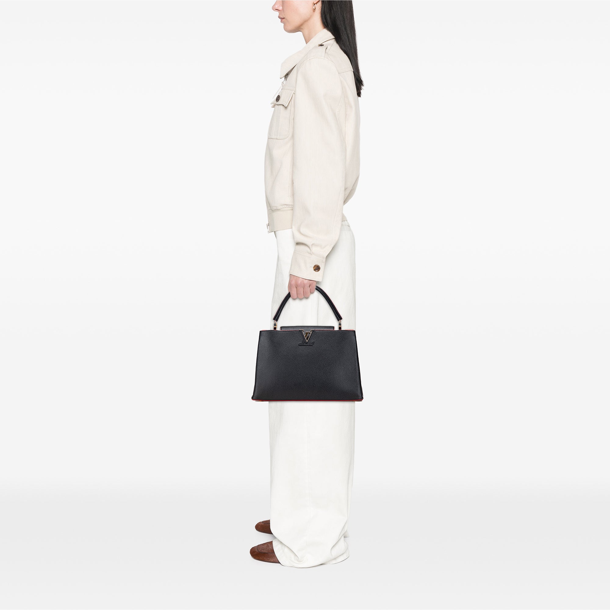 Louis Vuitton Taurillon Capucines MM
