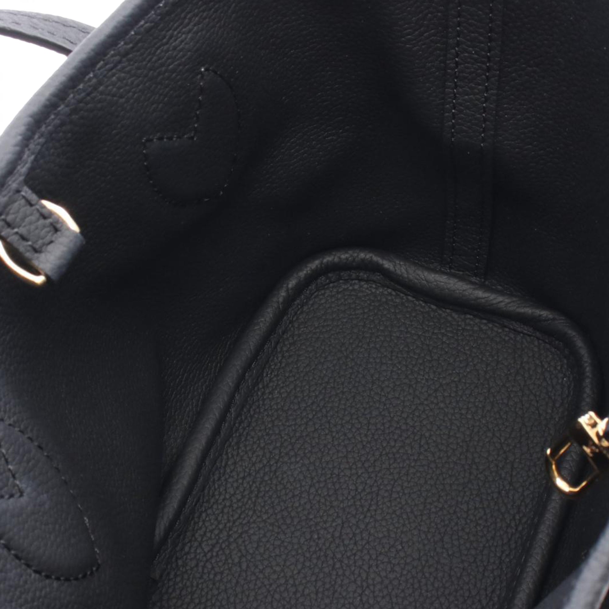 Louis Vuitton LOUIS VUITTON Neverfull Inside Out BB Tote Bag M12099 Monogram PVC coated canvas leather Brown Black Black Used Wome