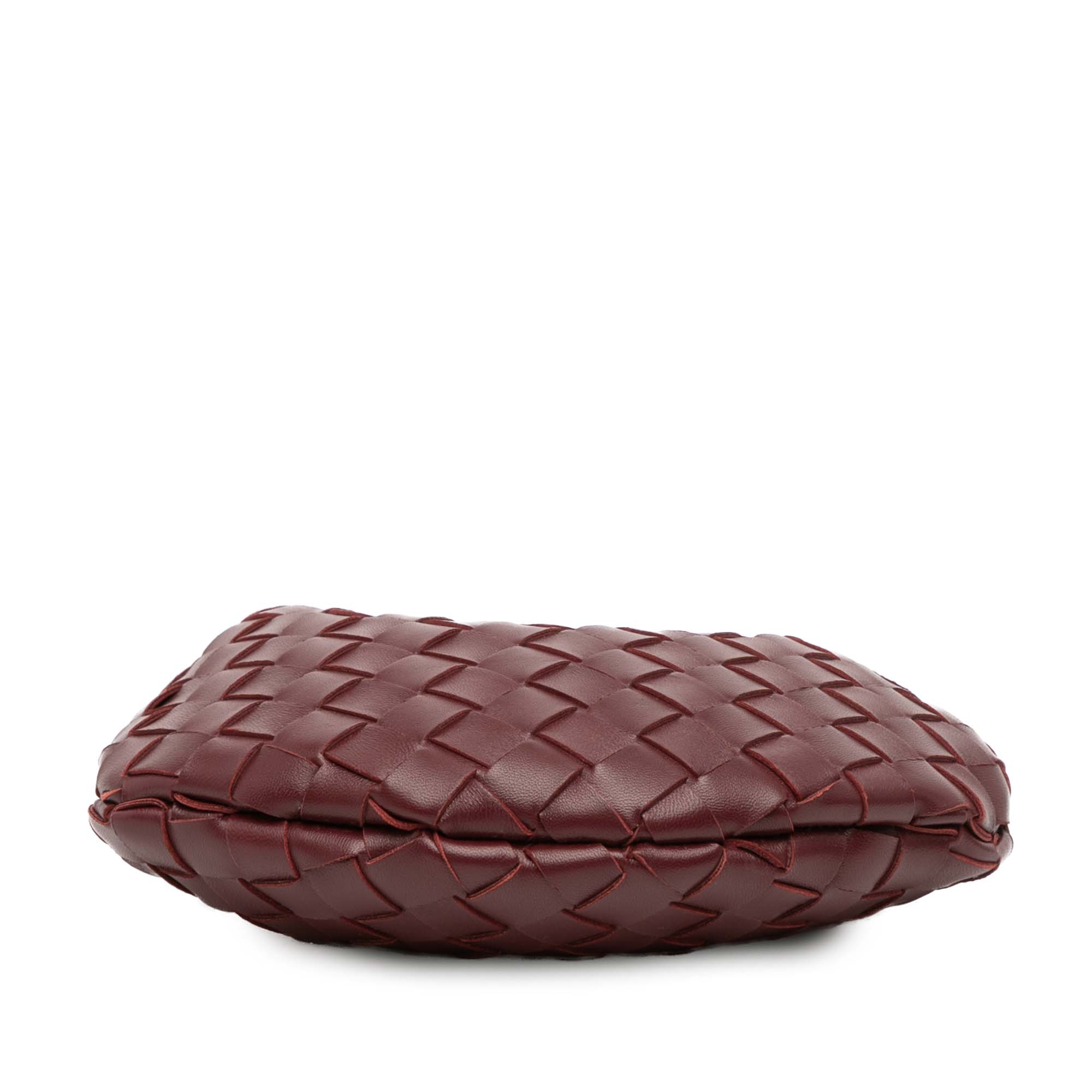 Bottega Veneta Baby Lambskin Intrecciato Sardine Satchel