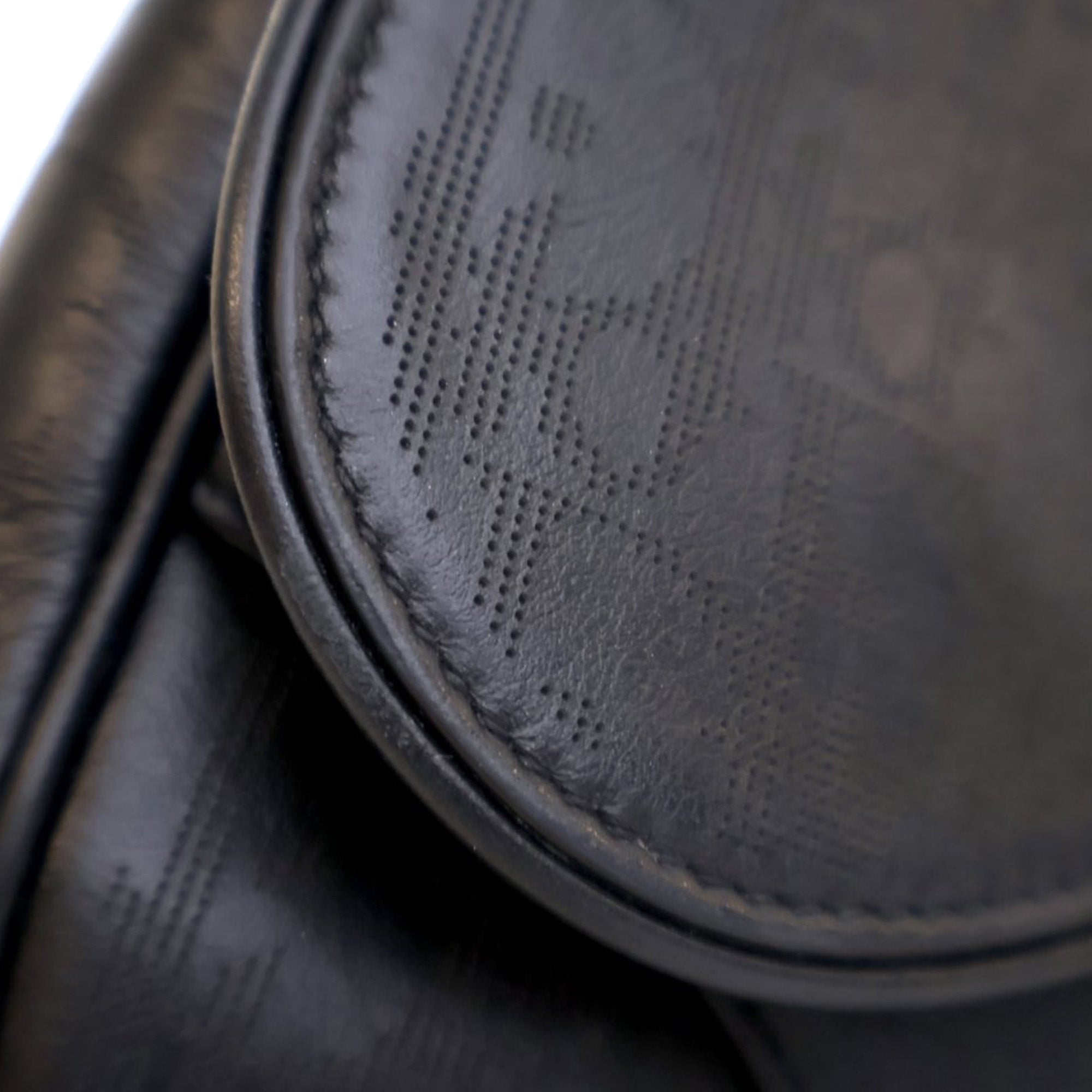 Dior Oblique Perforated Calfskin Galaxy Saddle Bag