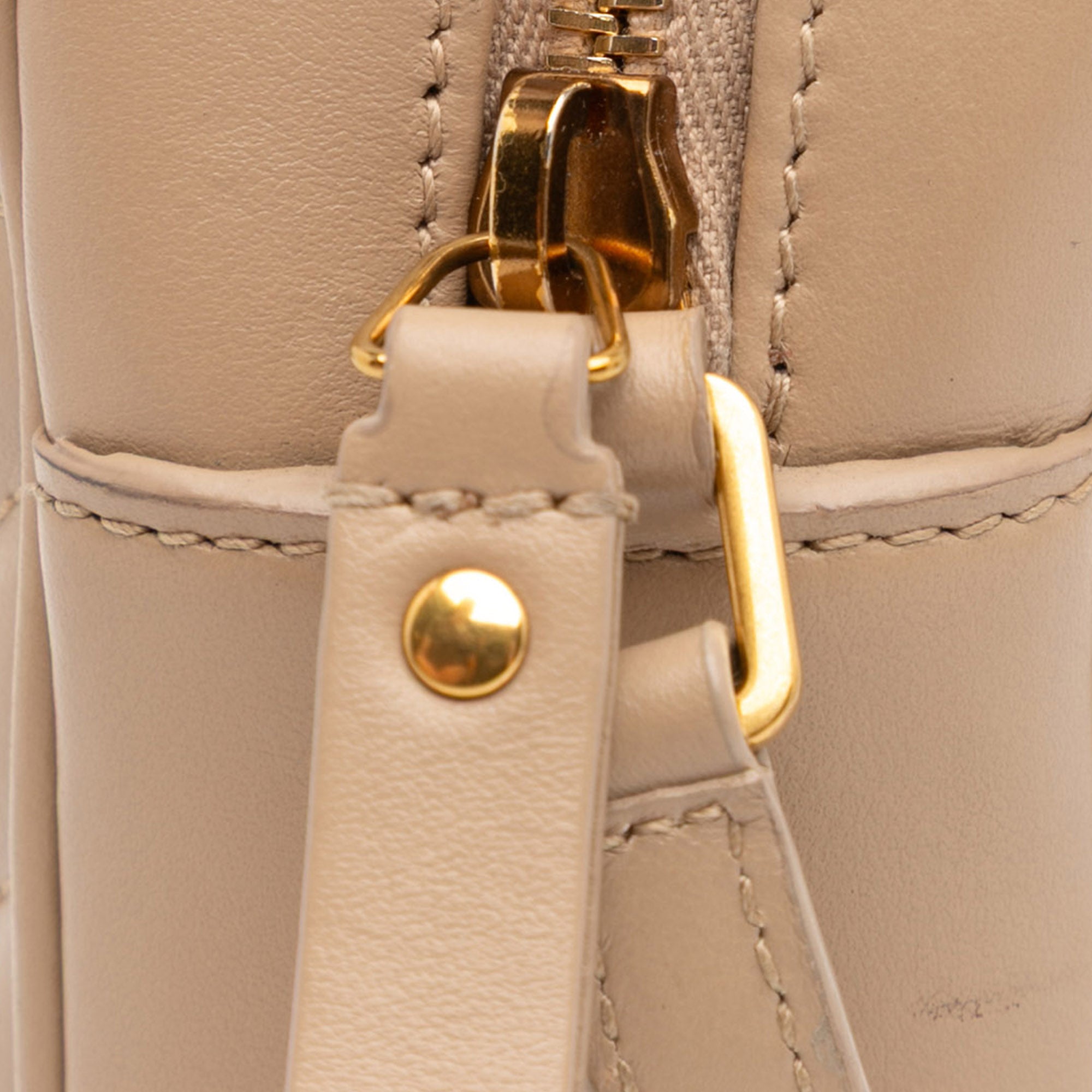 Saint Laurent Matelasse Leather Monogram Lou Camera Bag
