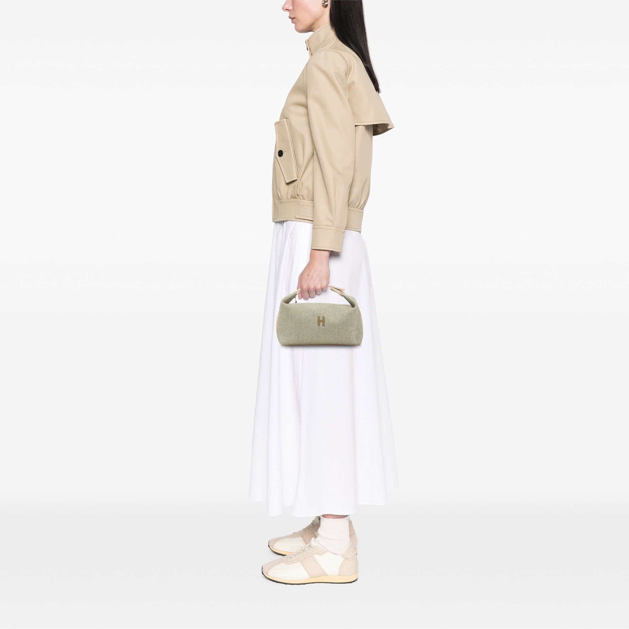 Hermès Large Wool Bride A Brac H Natte Case