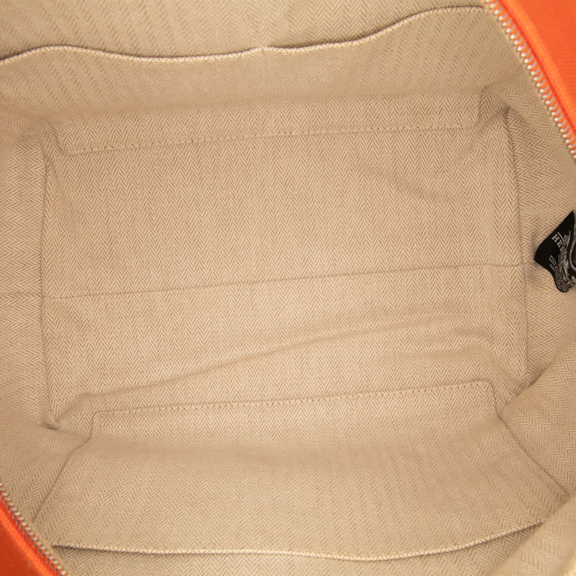 Hermès Large Toile Bride A Brac Case