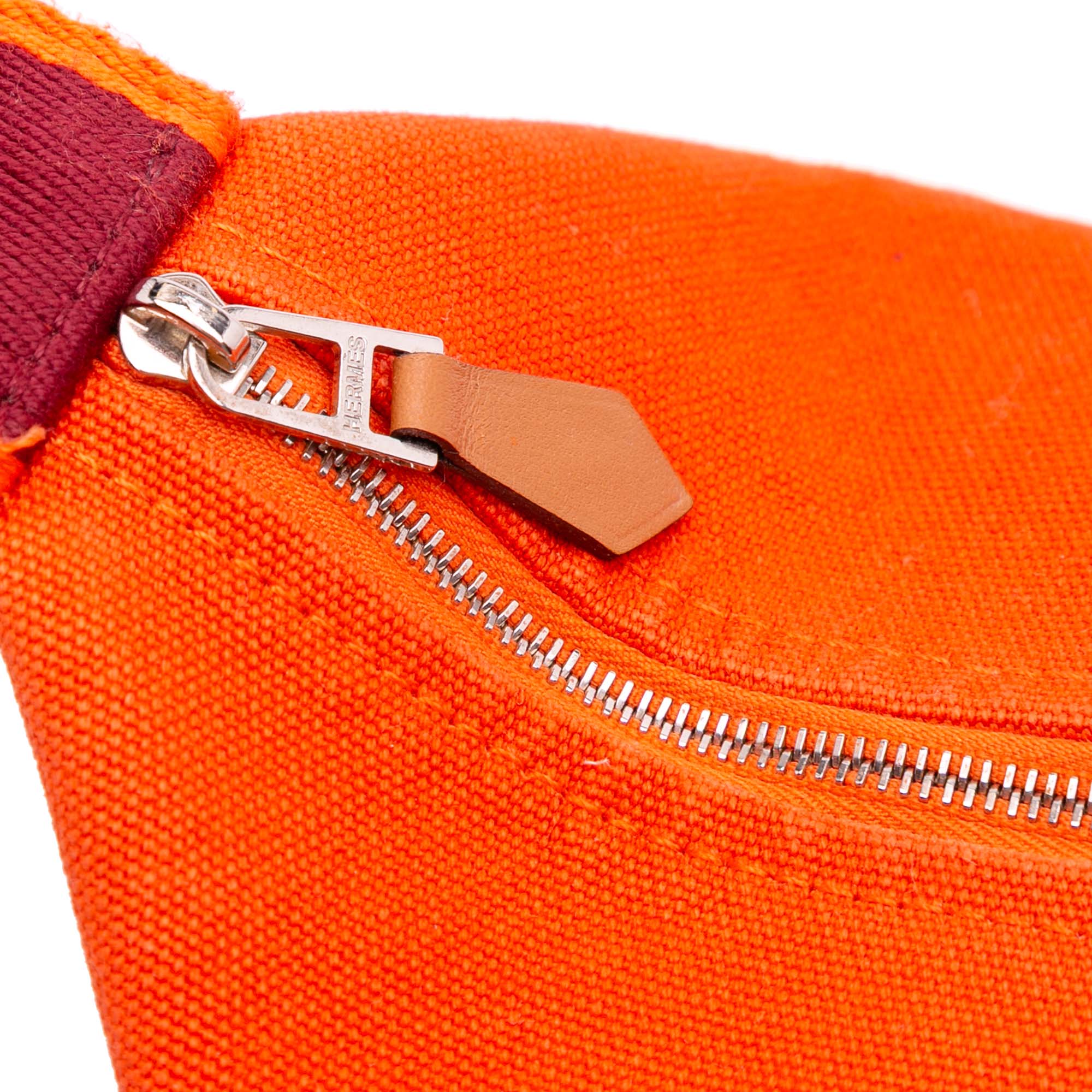 Hermès Large Toile Bride A Brac Case