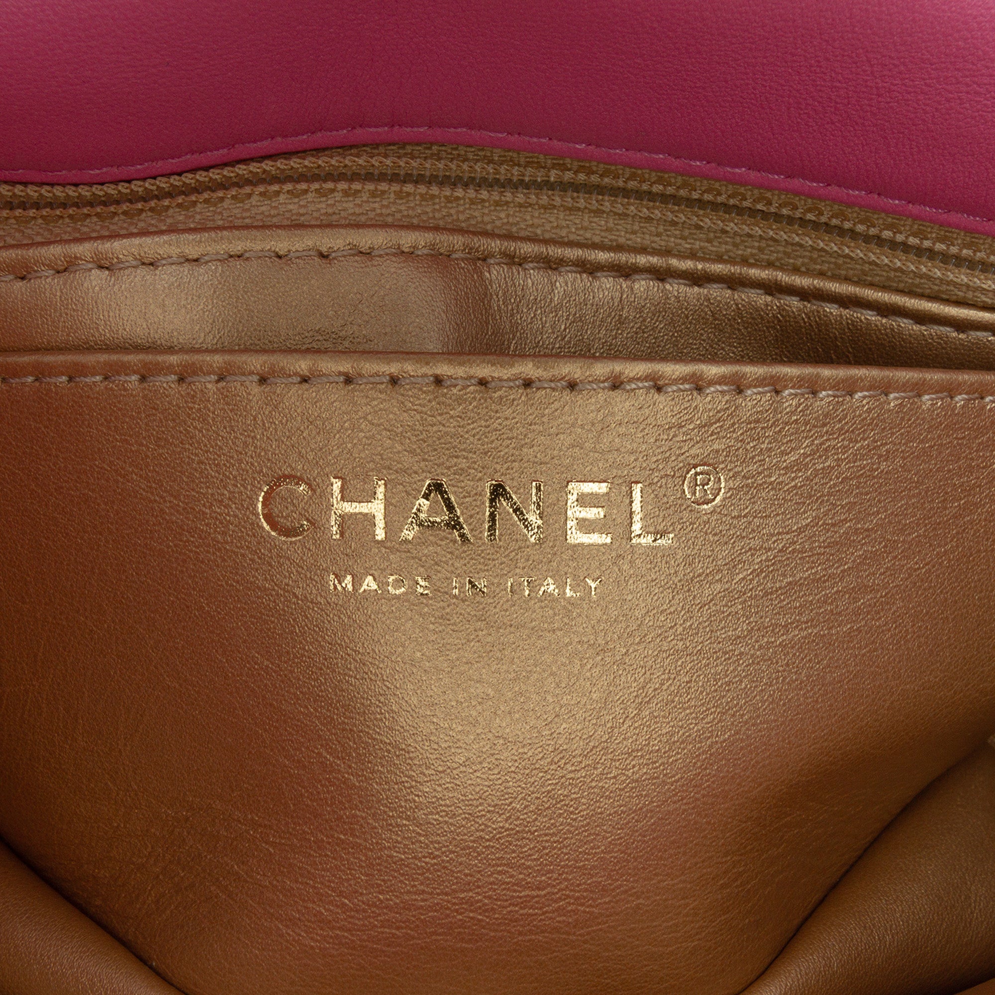 Chanel Mini Rectangular Classic Lambskin Pearl Crush Single Flap