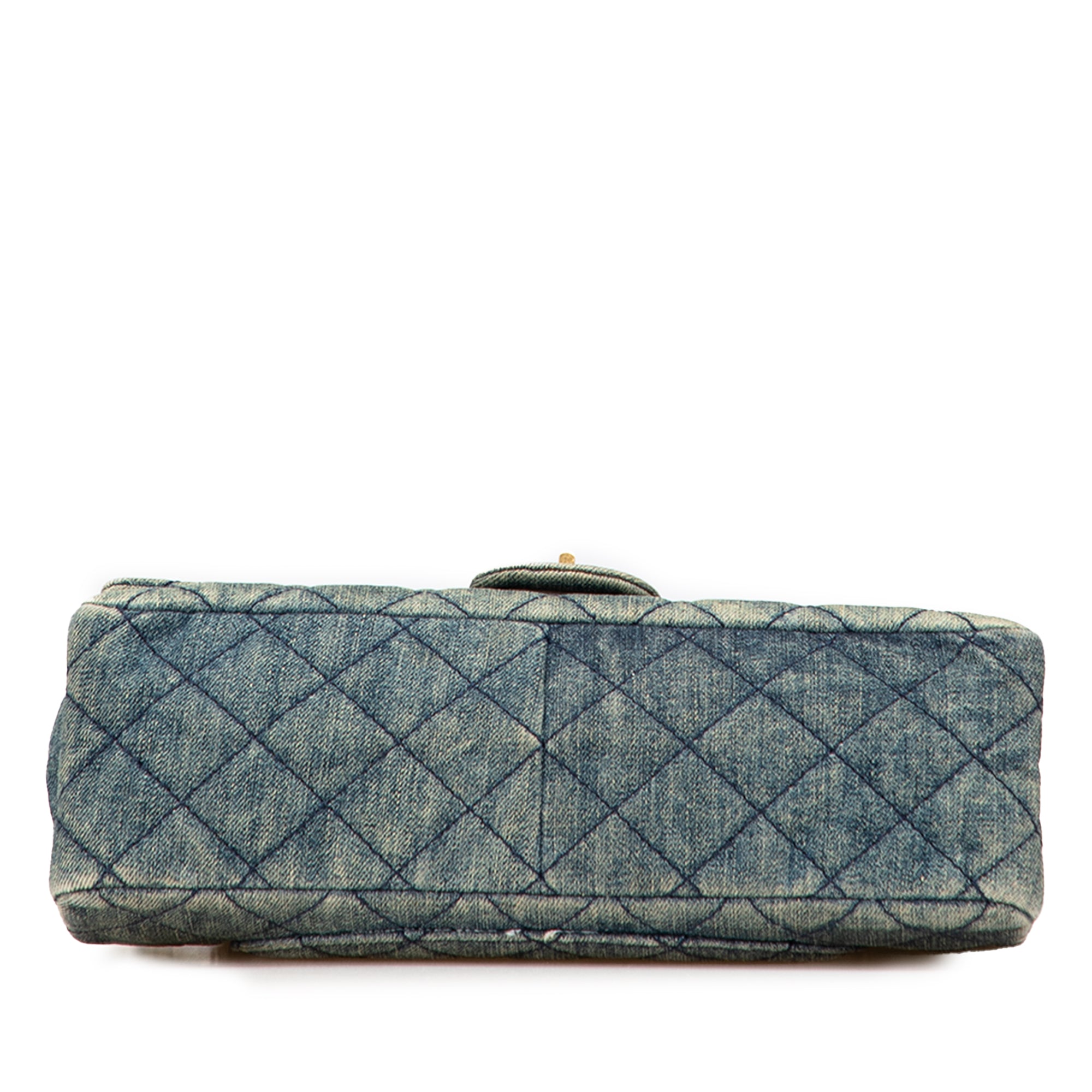 Chanel Quilted Denim Reissue 2.55 Double Flap 226