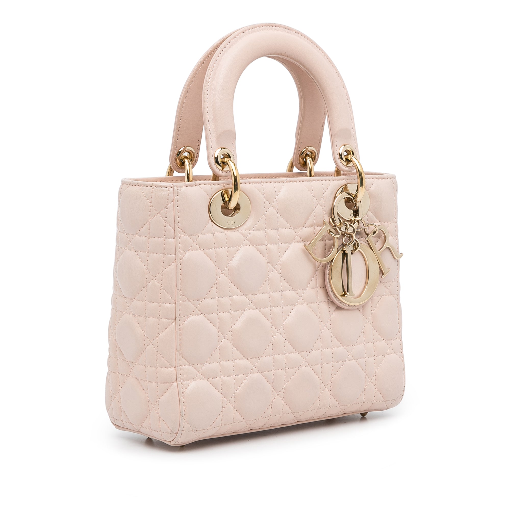 Dior Small Lambskin Cannage My ABCDior Lady Dior