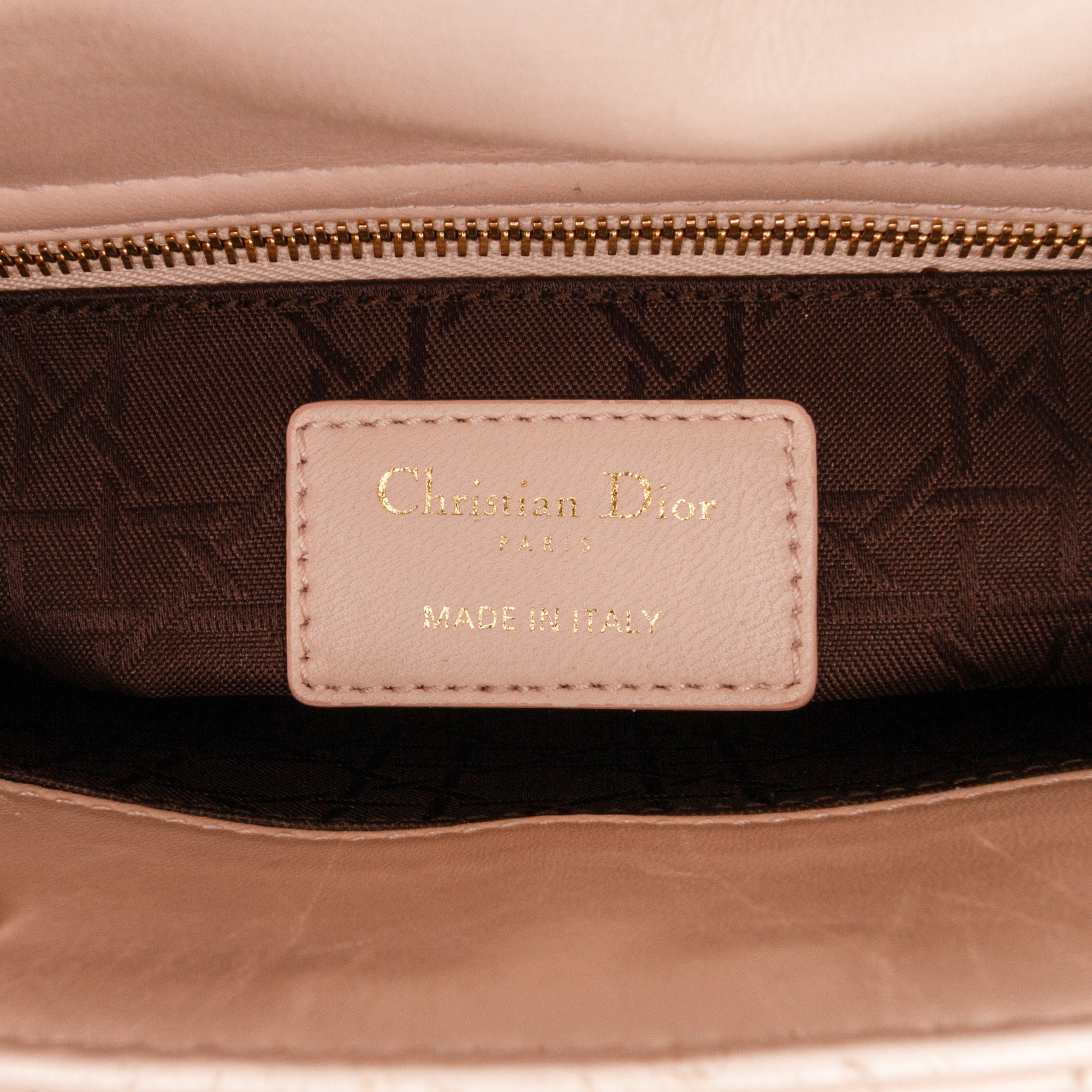 Dior Small Lambskin Cannage My ABCDior Lady Dior
