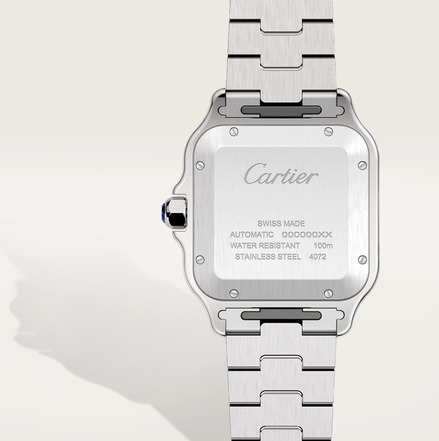 Cartier Santos de Cartier Large Automatic Watch 39.8mm Steel