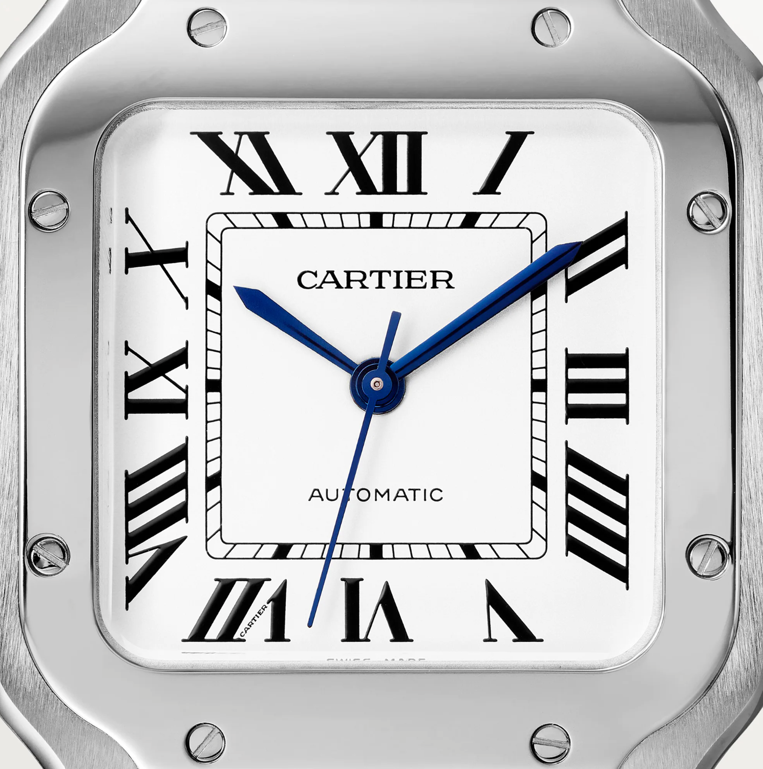 Cartier Santos de Cartier Medium Model Automatic Steel Watch
