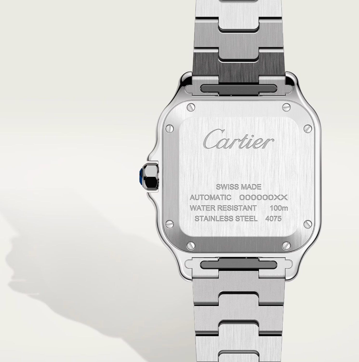 Cartier Santos de Cartier Medium Model Automatic Steel Watch