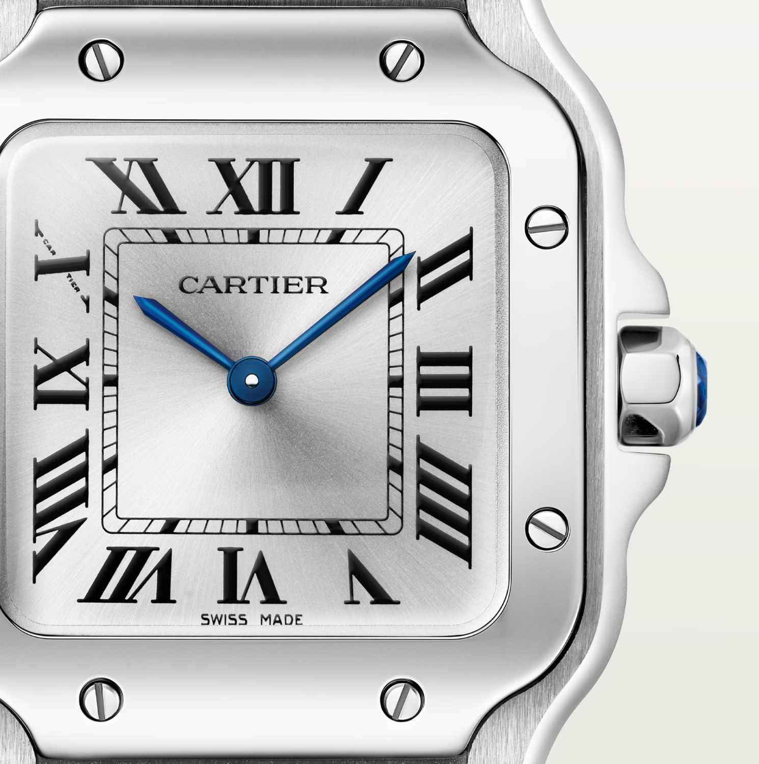 Cartier Santos de Cartier Small Model Quartz Steel Watch