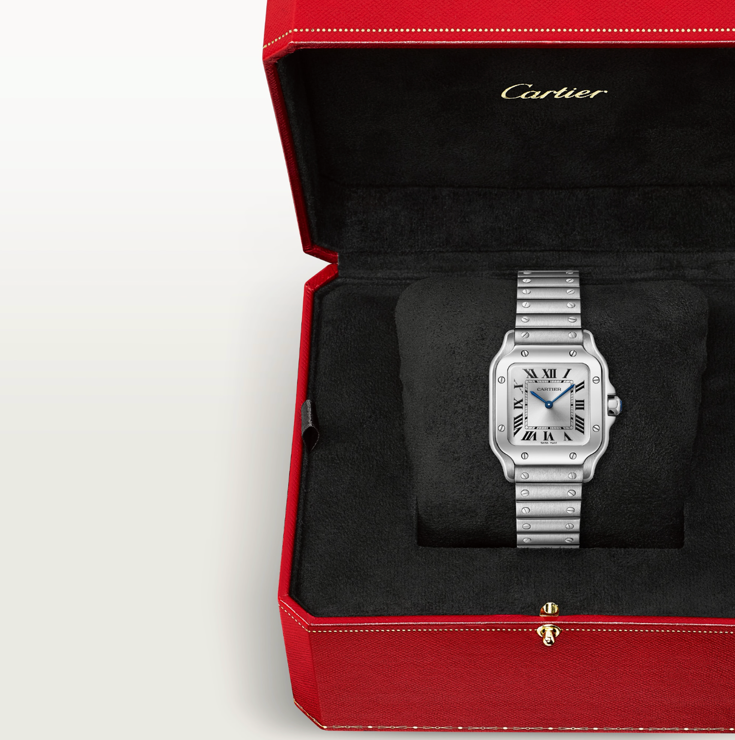 Cartier Santos de Cartier Small Model Quartz Steel Watch