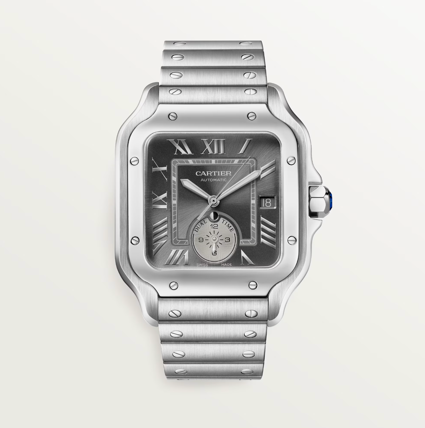 Cartier Santos de Cartier Dual Time Large Automatic Watch