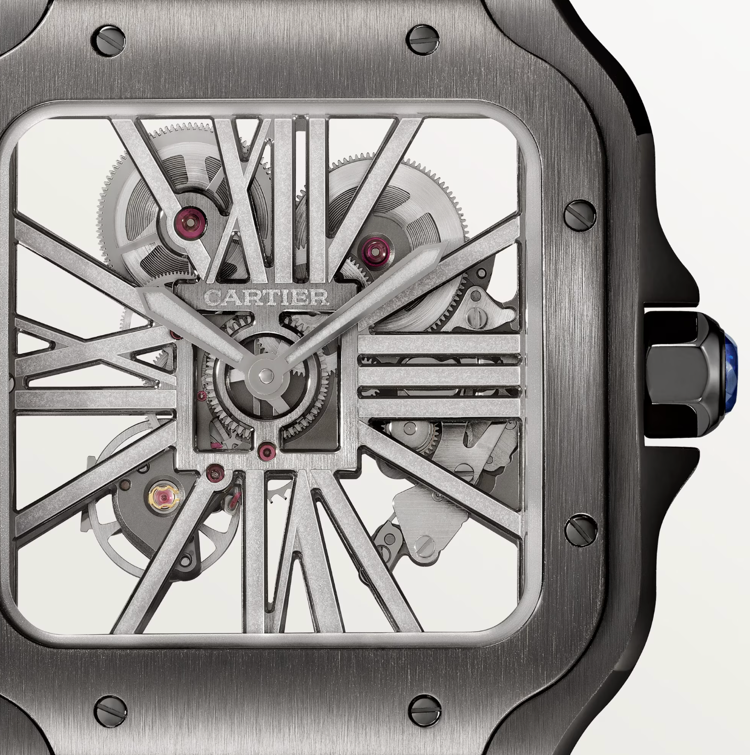 Cartier Santos Skeleton ADLC Large Watch
