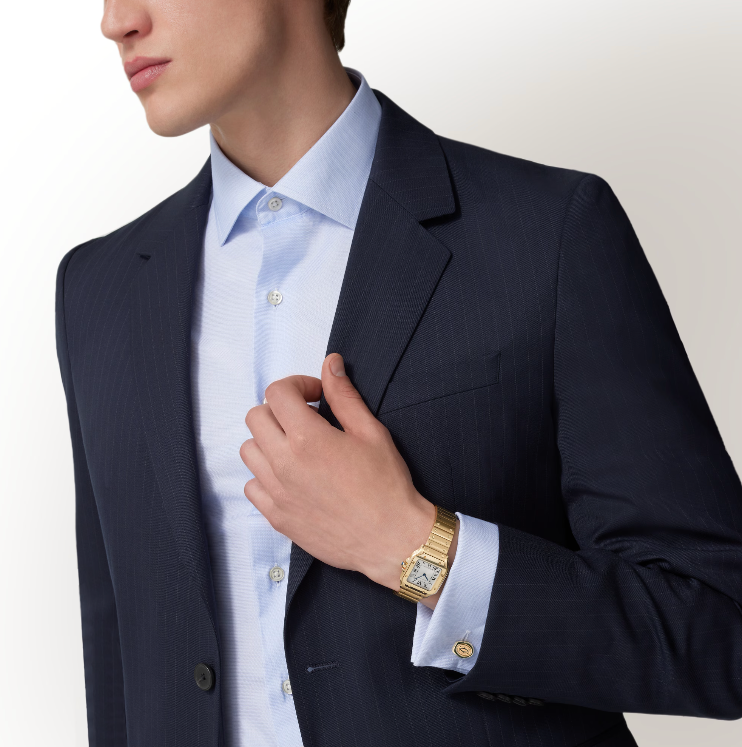 Cartier Santos de Cartier Small Yellow Gold Watch