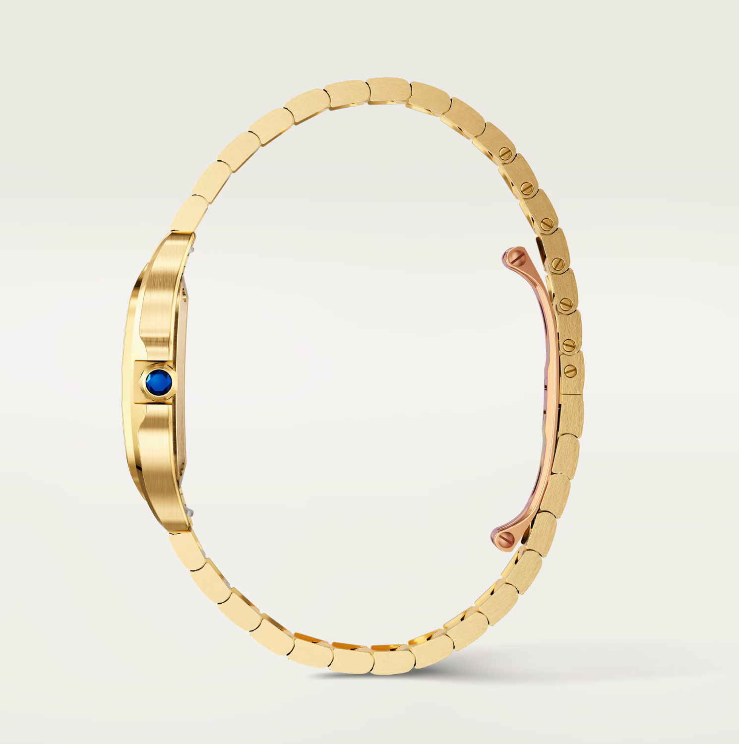 Cartier Santos de Cartier Small Yellow Gold Watch