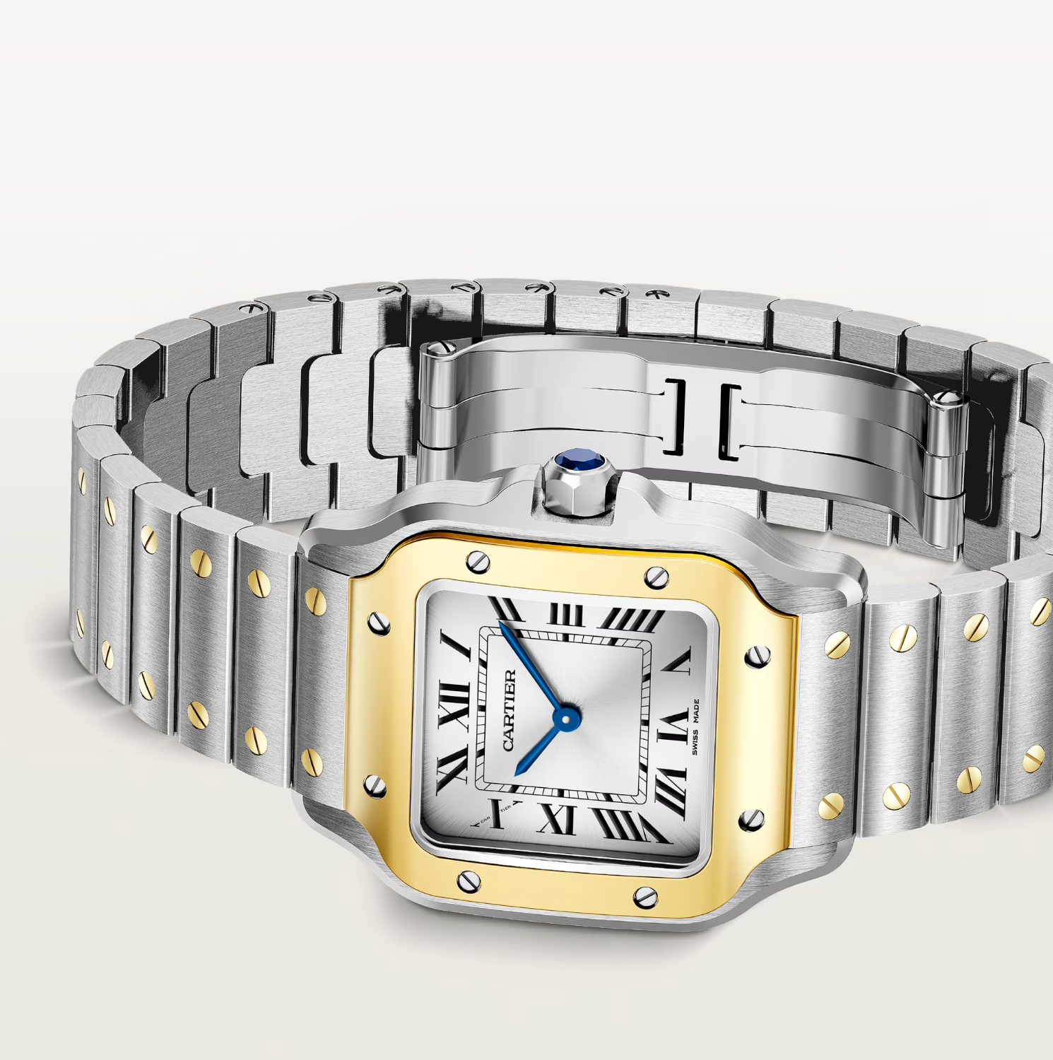 Cartier Santos de Cartier Two-Tone Watch