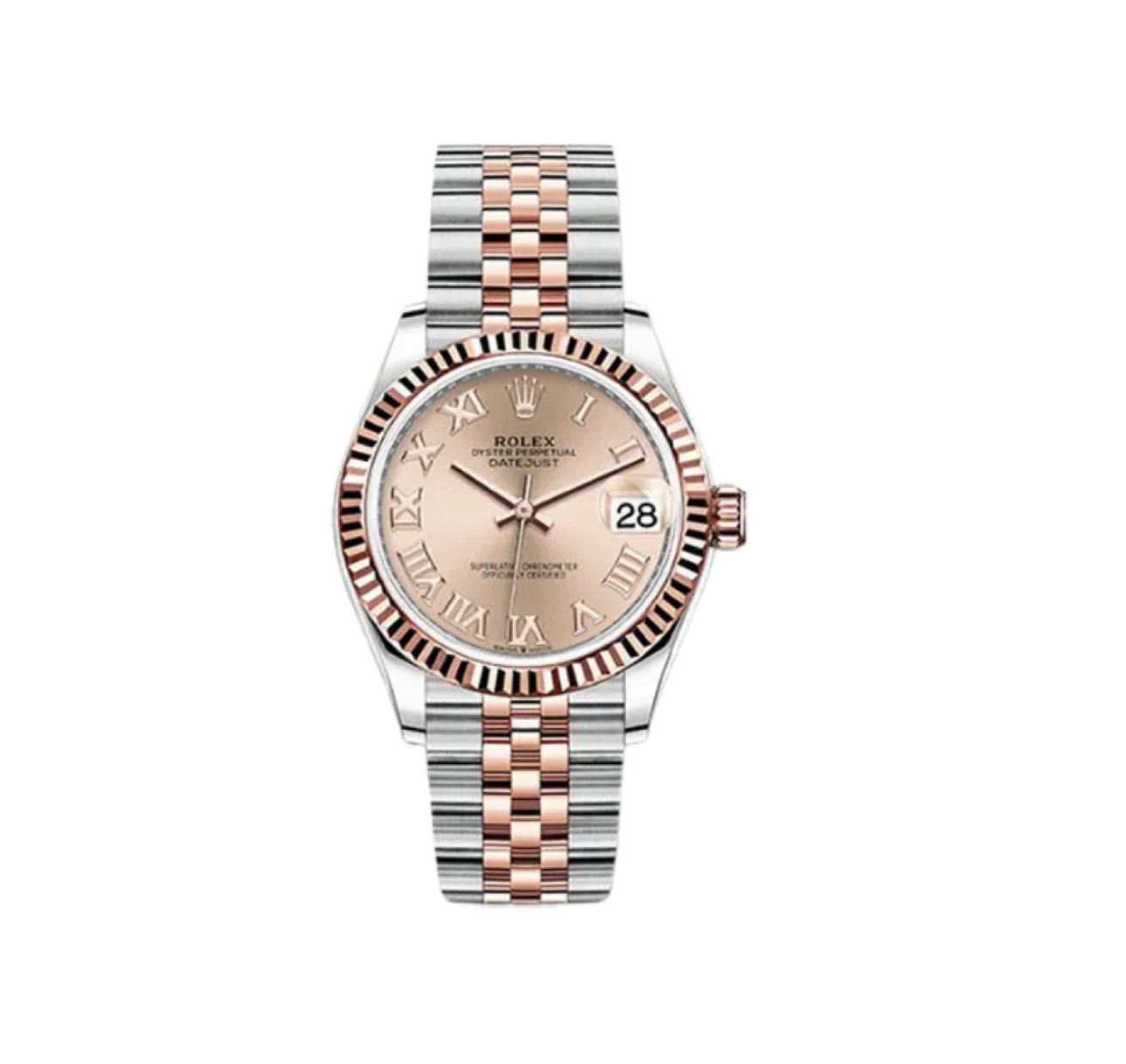 Rolex Lady-Datejust 28 Sundust Roman Dial Ref. 279171 (Pre-Owned)