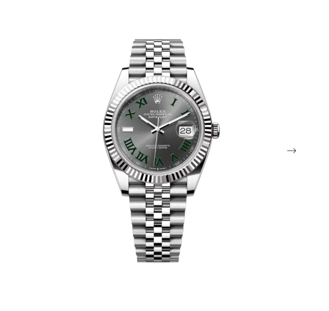 Rolex Datejust 41 Wimbledon Fluted Jubilee 2025