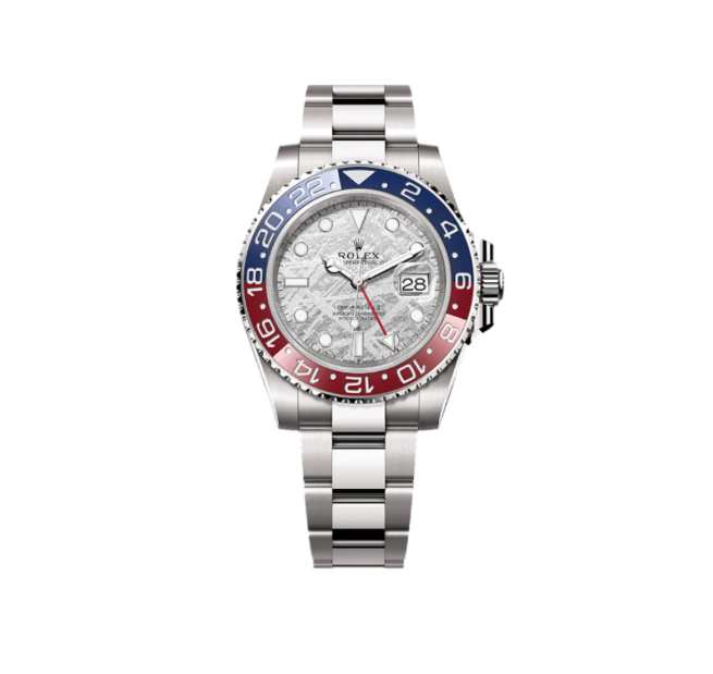 Rolex GMT-Master II Meteorite Pepsi White Gold 126719BLRO (Pre Owned 2022)