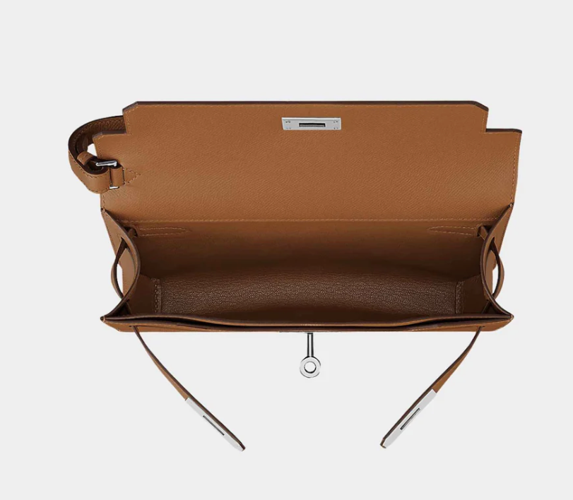 Hermès Kelly Dépêches 25 Gold Epsom Palladium Hardware (2026)